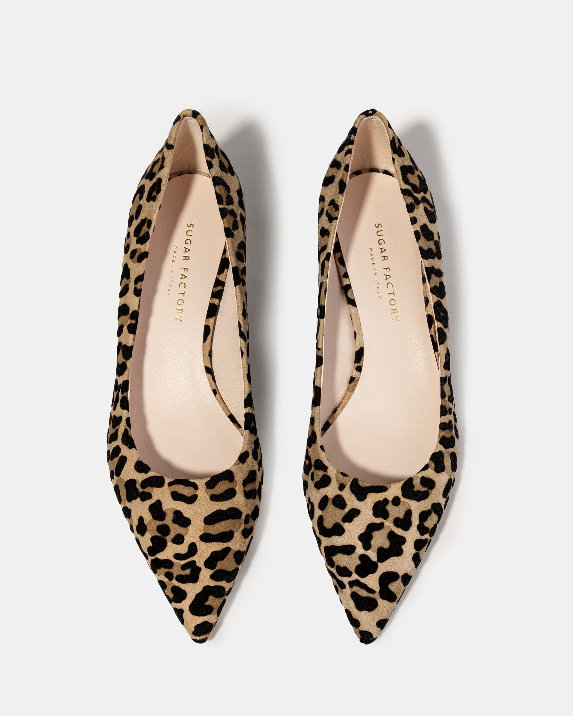 Леопардовые замшевые туфли на низком каблуке - Image 3 of 5