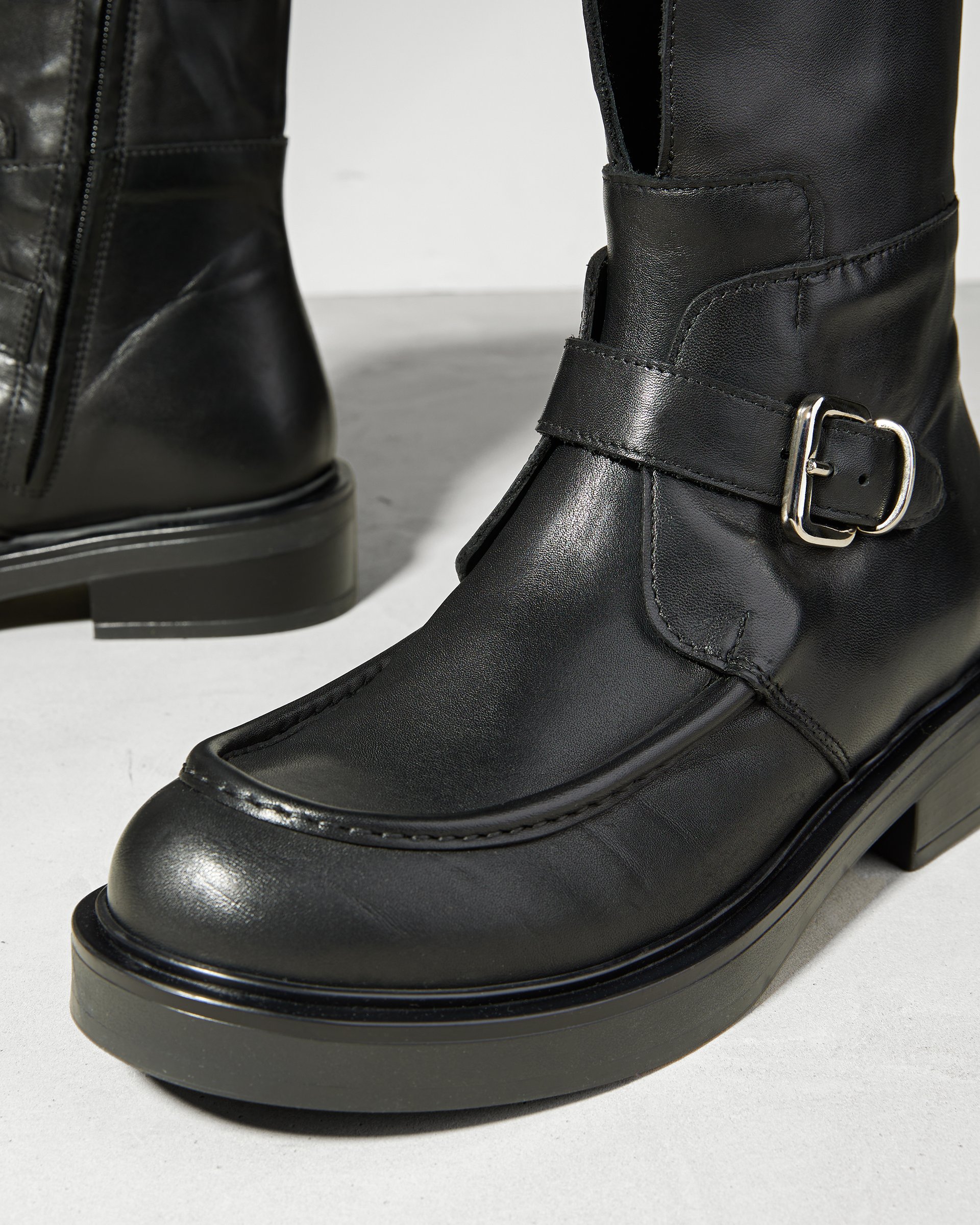 Черные кожаные ботинки - Image 4 of 6