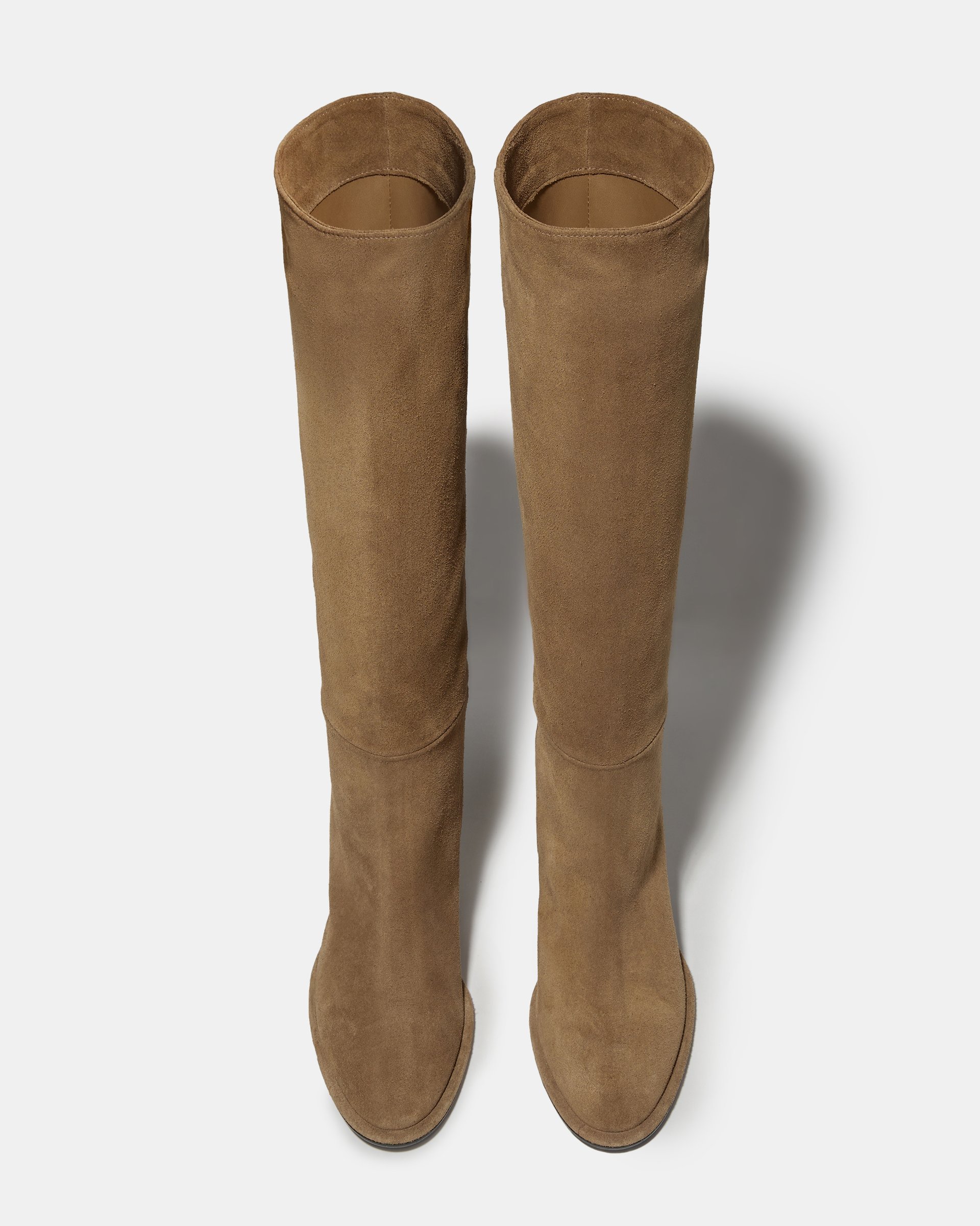 Коричневые сапоги из натуральной замши - Image 3 of 4