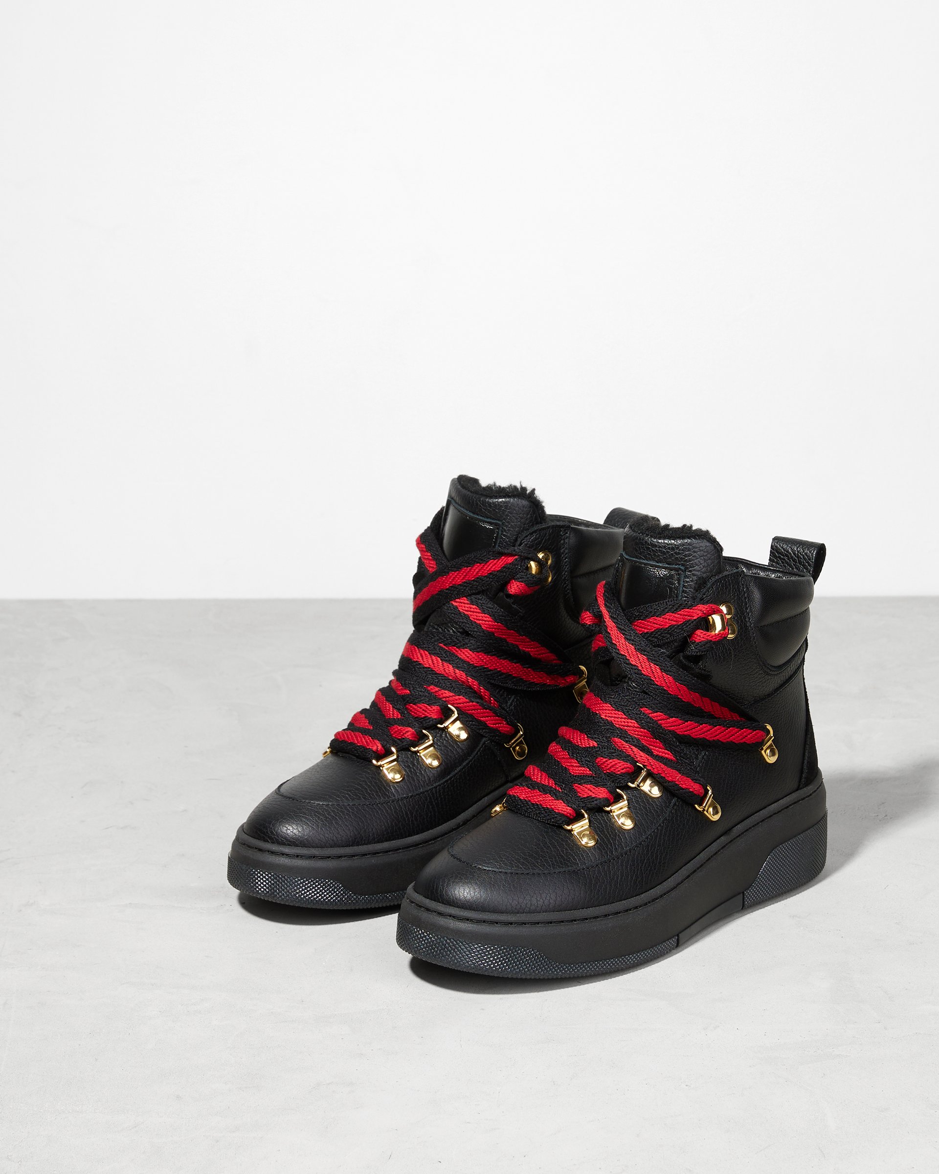 Черные кожаные кеды - Image 2 of 3