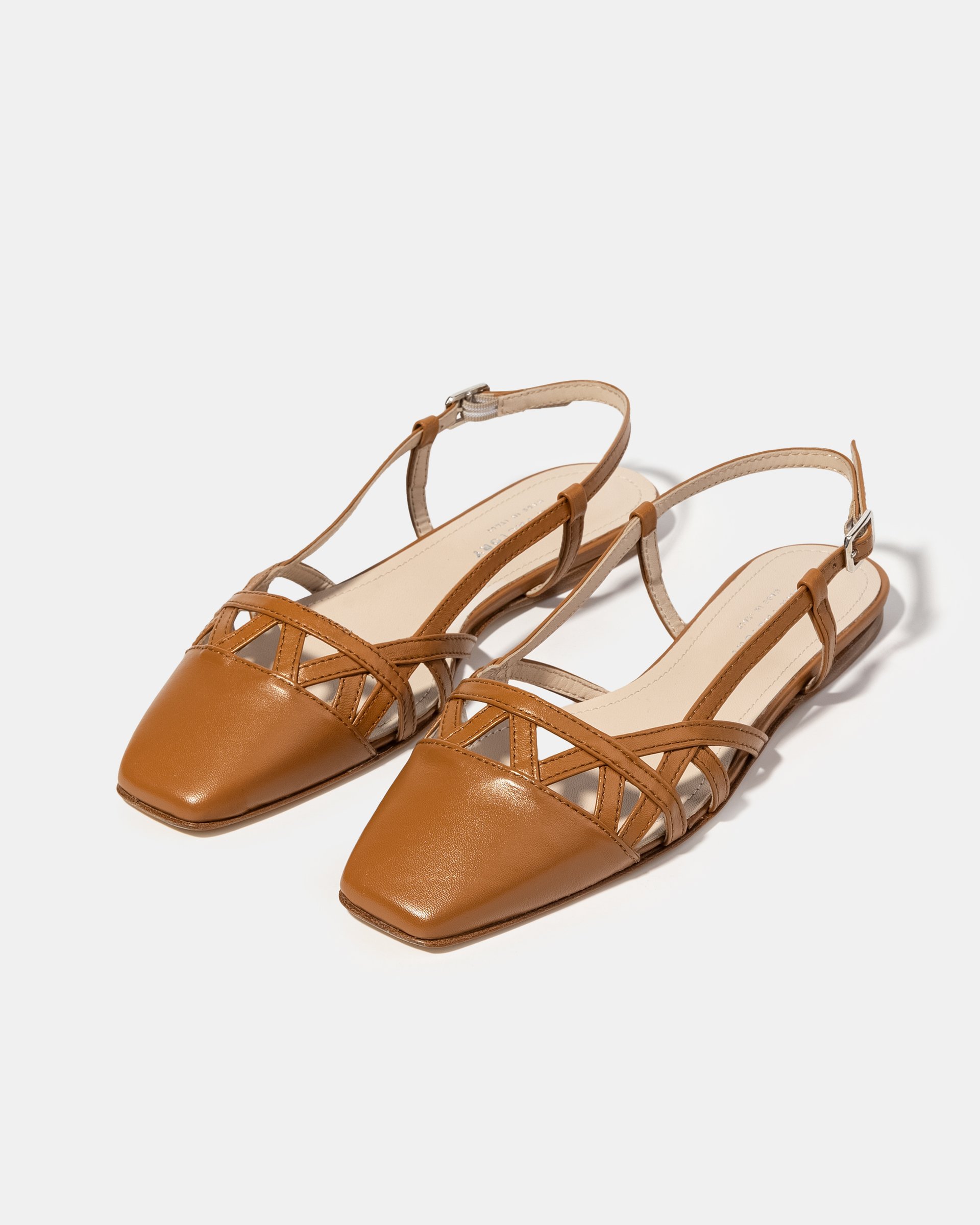 Коричневые кожаные туфли - Image 2 of 4