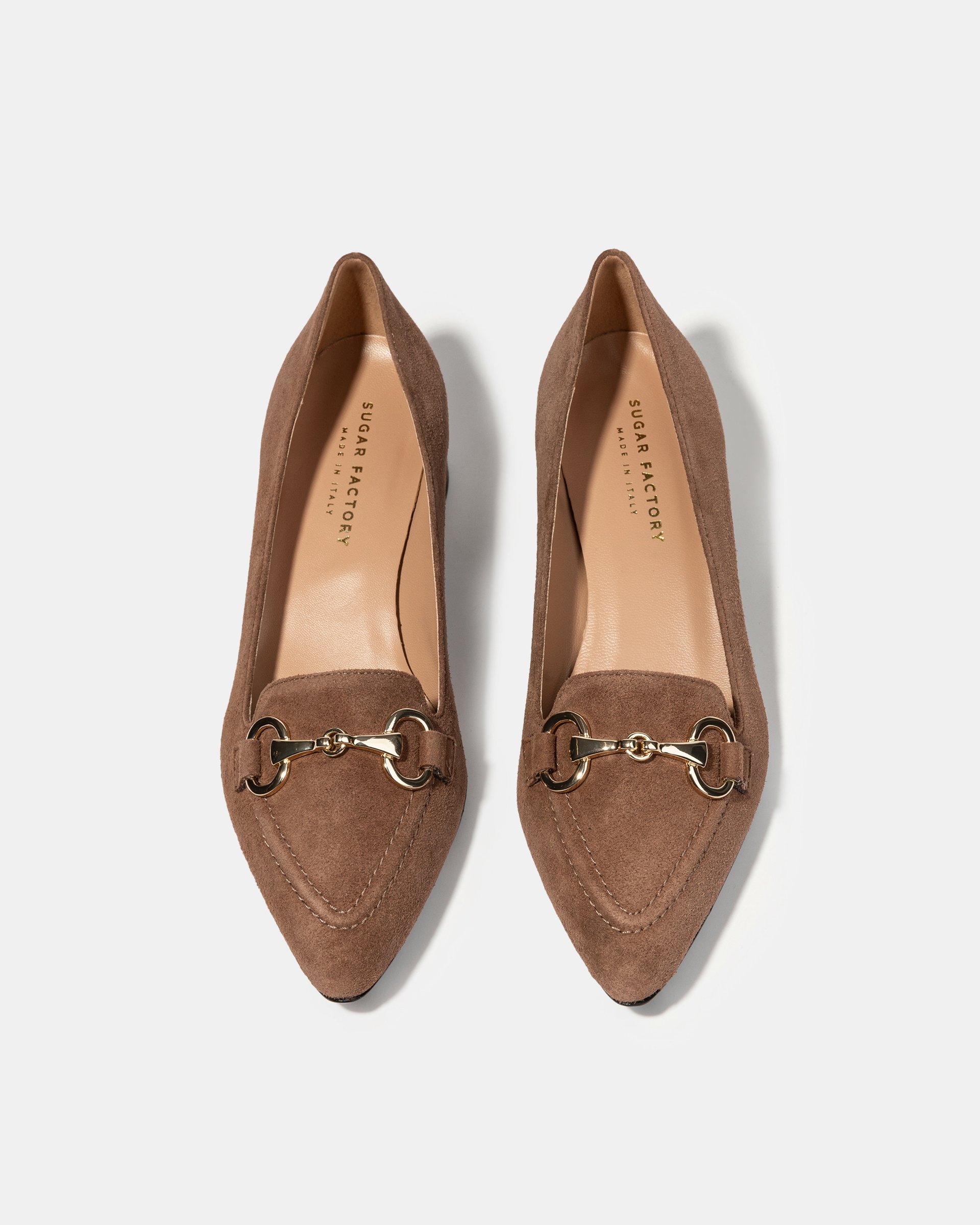 Замшевые туфли на низком каблуке - Image 3 of 4