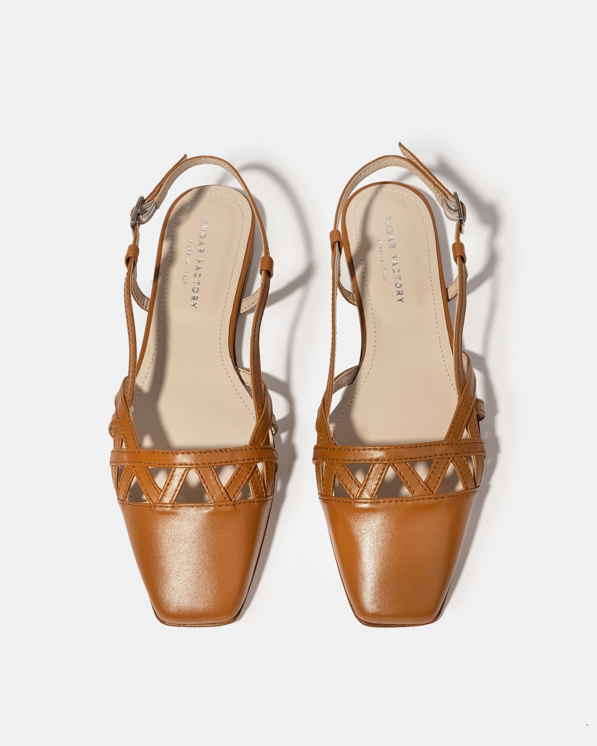 Коричневые кожаные туфли - Image 3 of 4