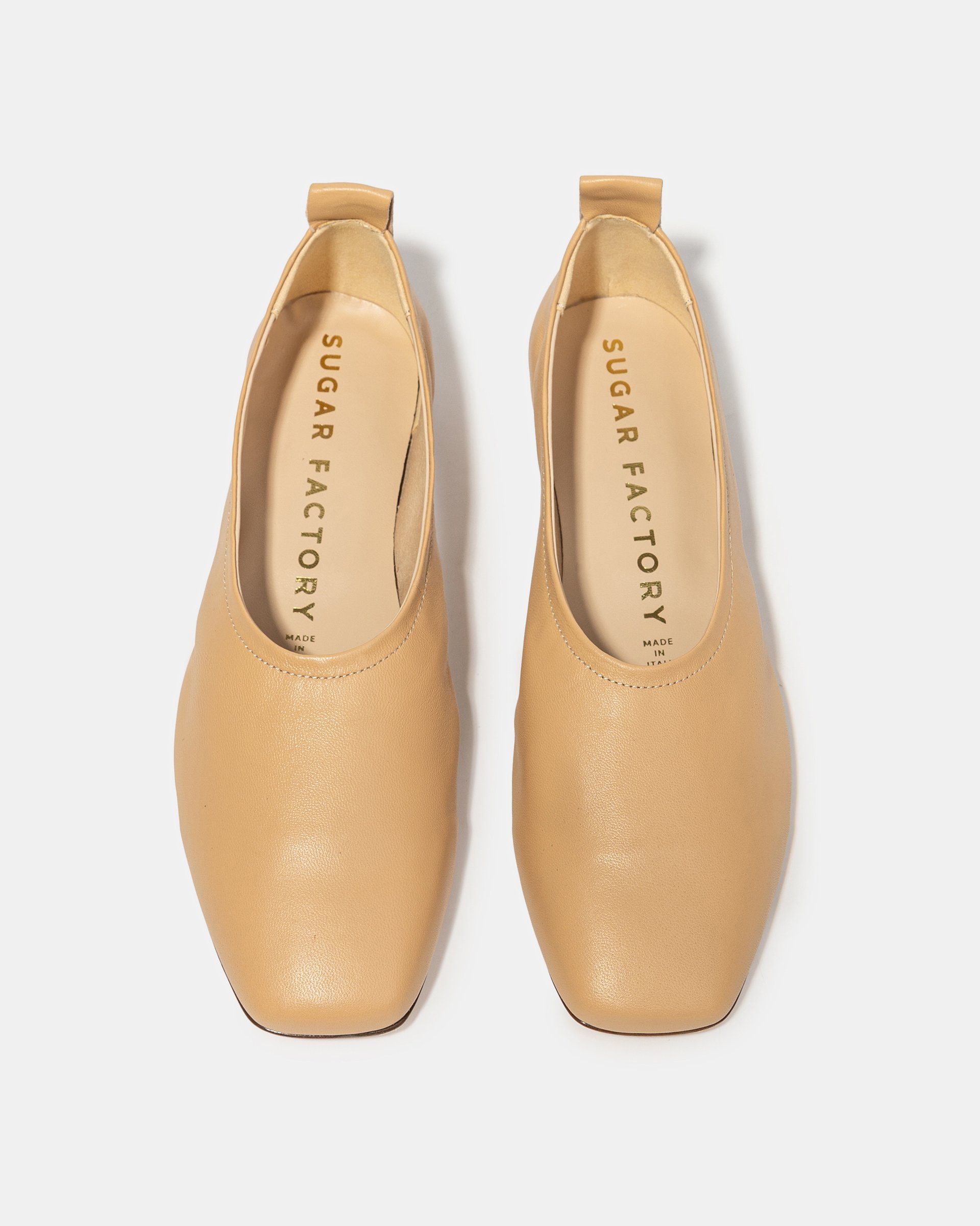 Бежевые балетки из натуральной кожи - Image 3 of 4