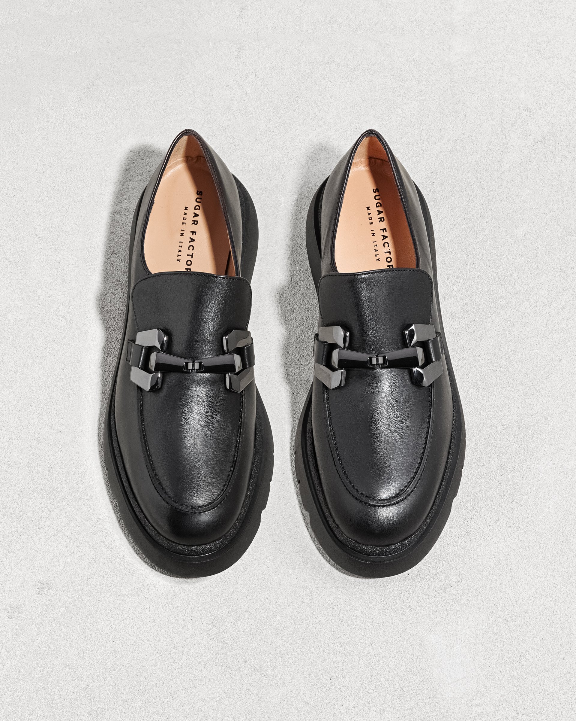 Черные кожаные лоферы - Image 3 of 4