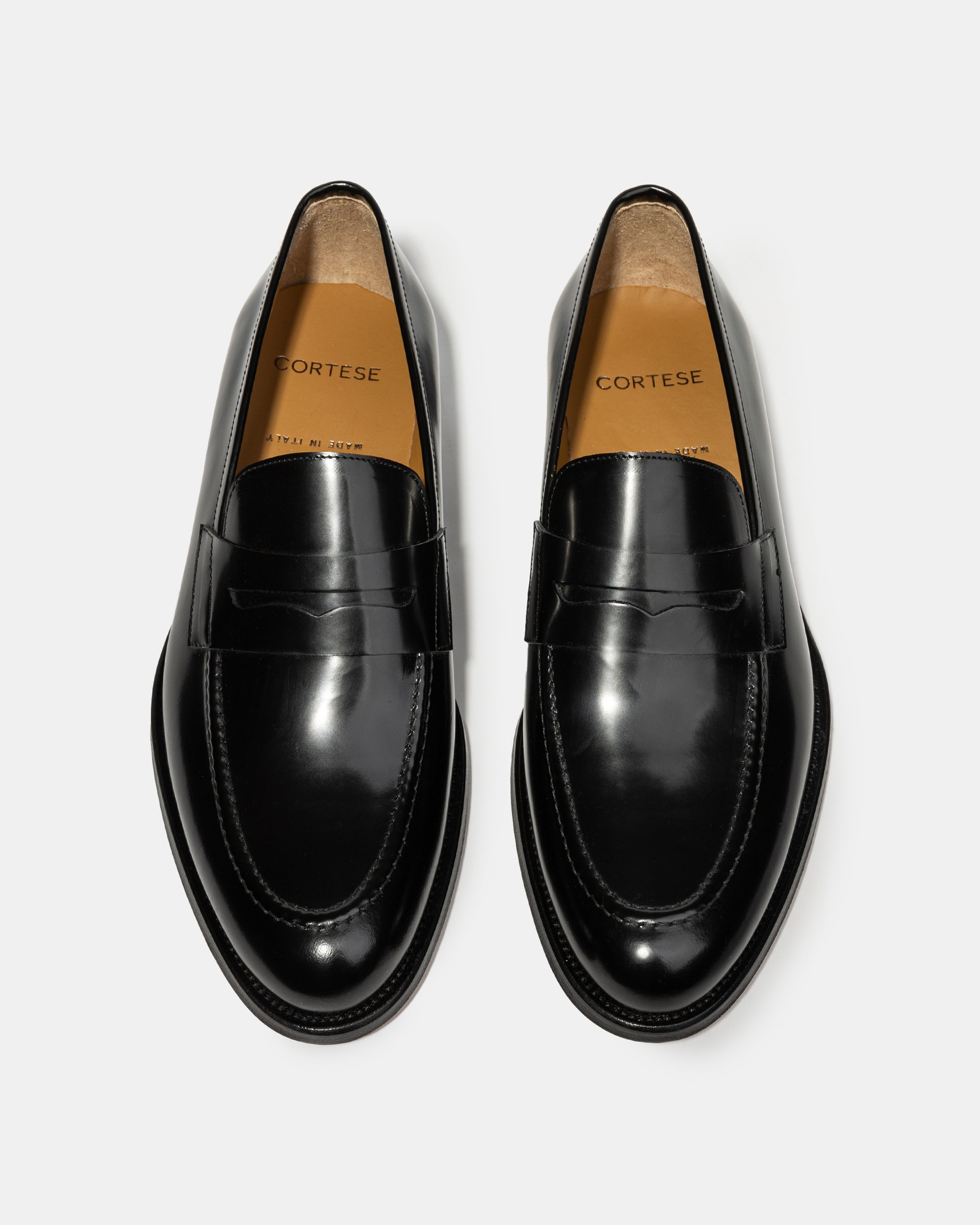 Черные кожаные лоферы - Image 3 of 5