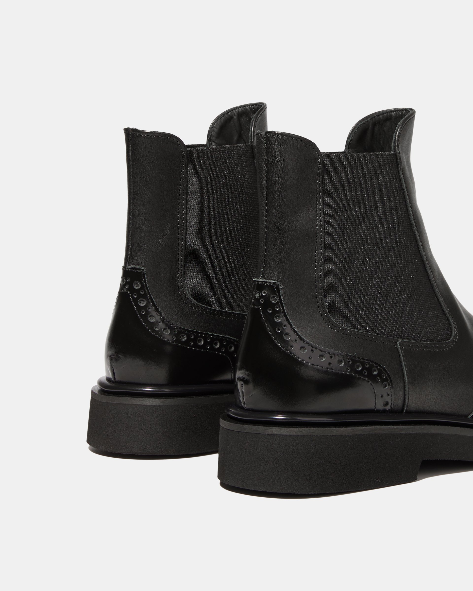 Черные кожаные ботинки челси - Image 4 of 5