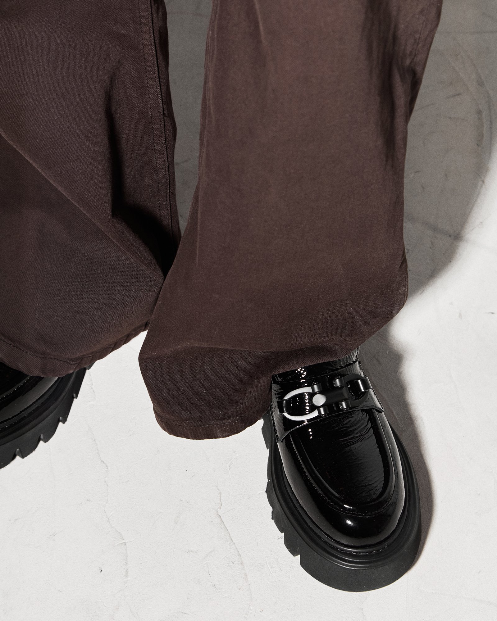 Черные лаковые лоферы - Image 5 of 5