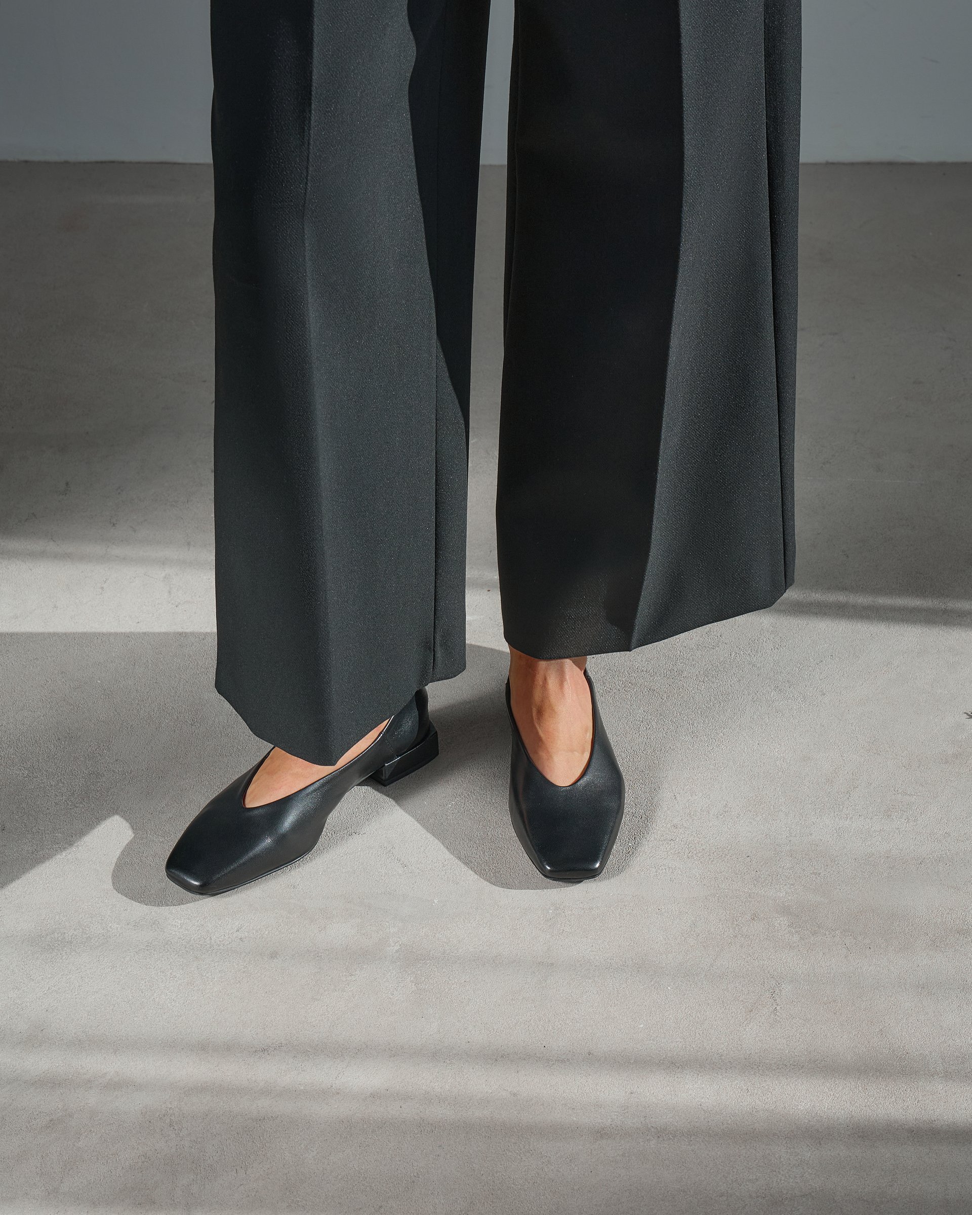 Черные кожаные туфли классического стиля - Image 6 of 6