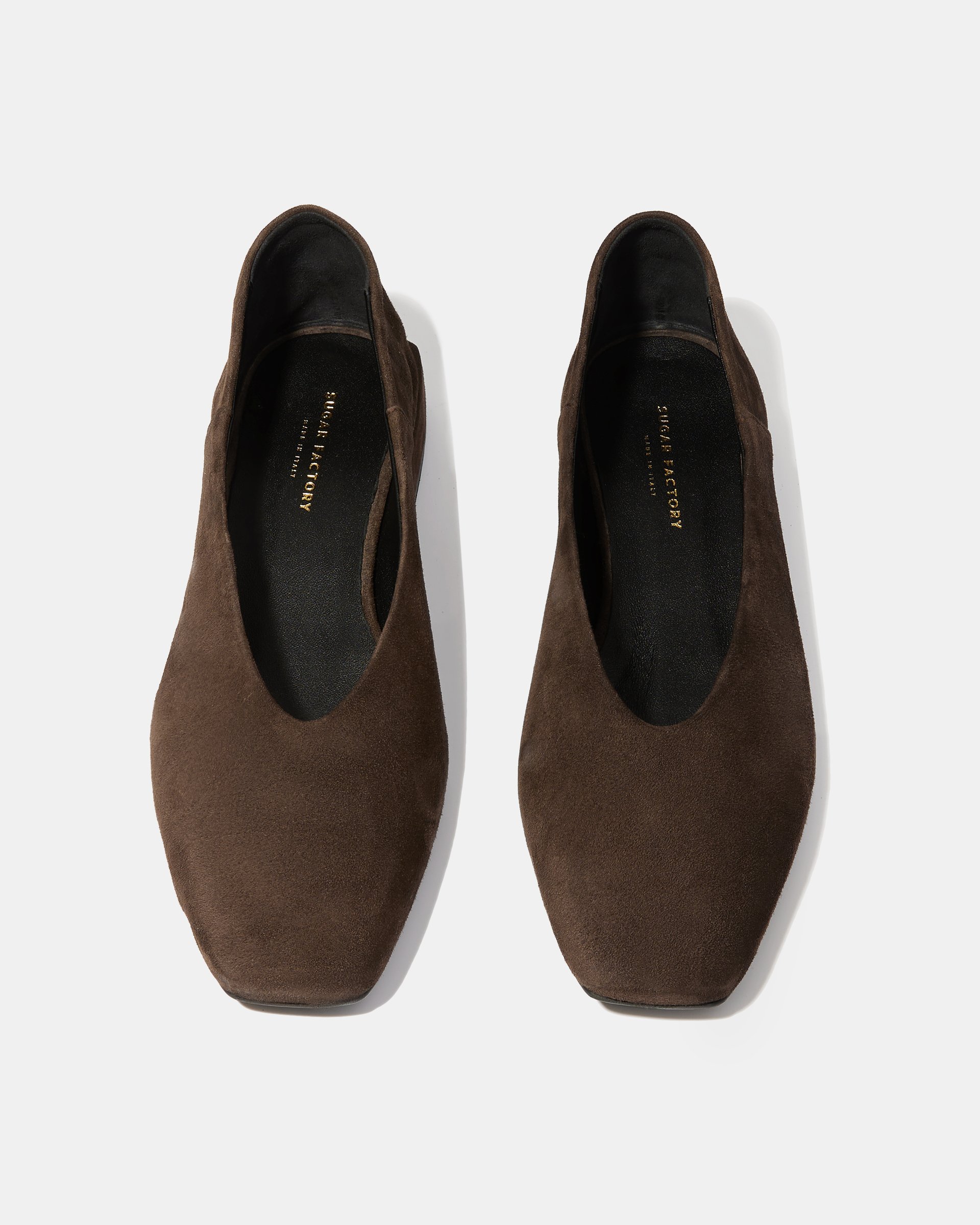Темно-коричневые замшевые туфли - Image 3 of 6