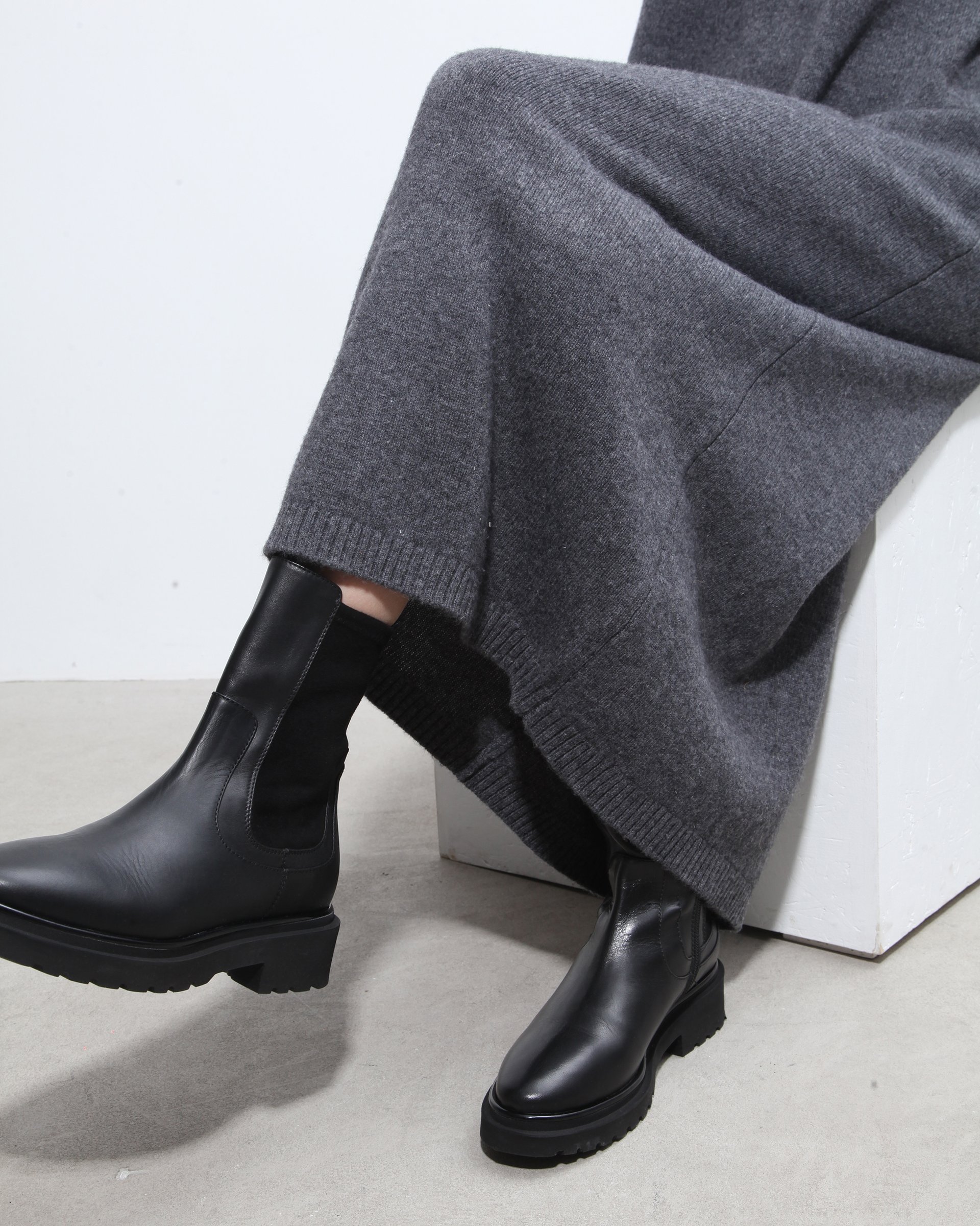 Черные кожаные ботинки - Image 6 of 6