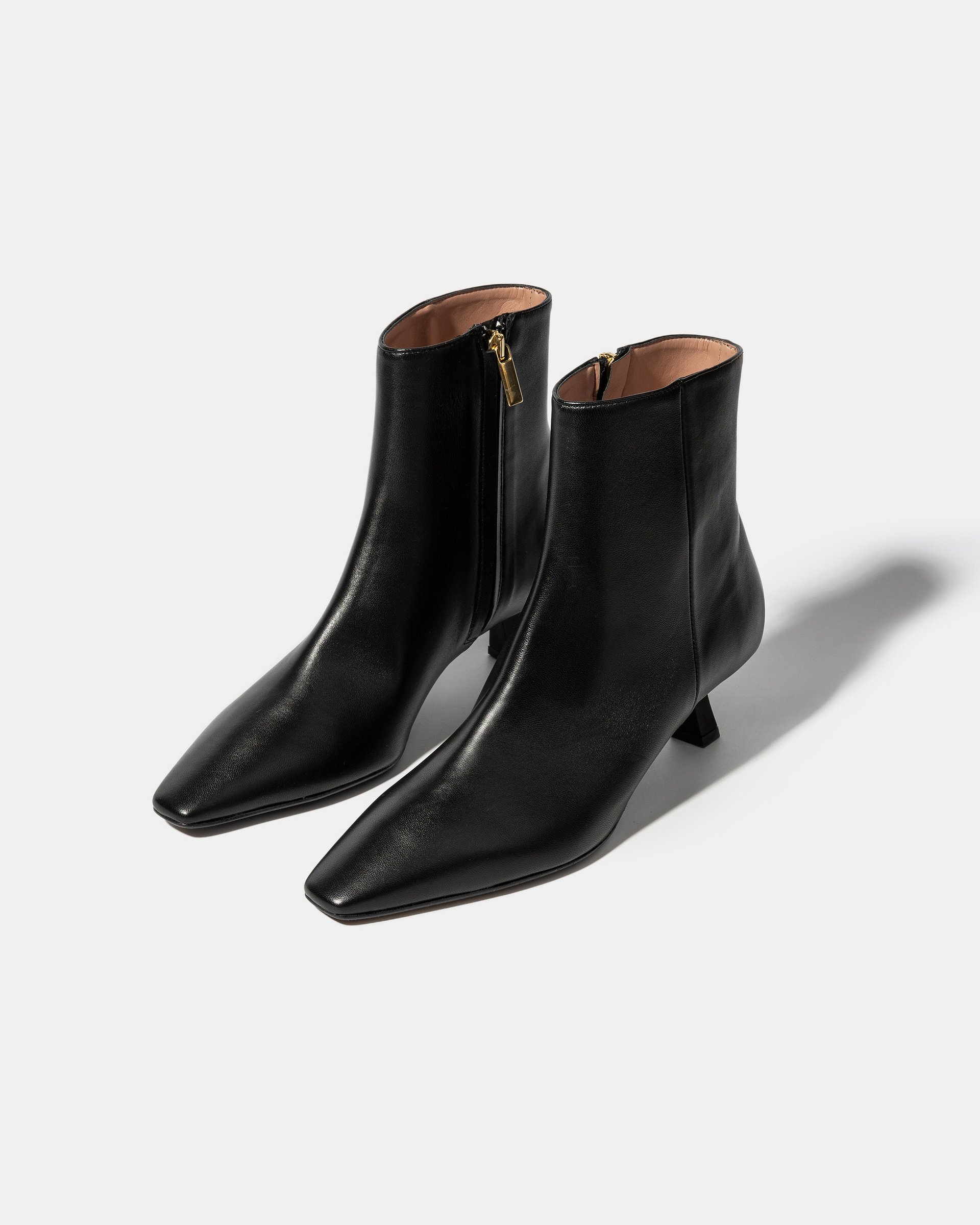 Черные кожаные ботильоны - Image 2 of 4