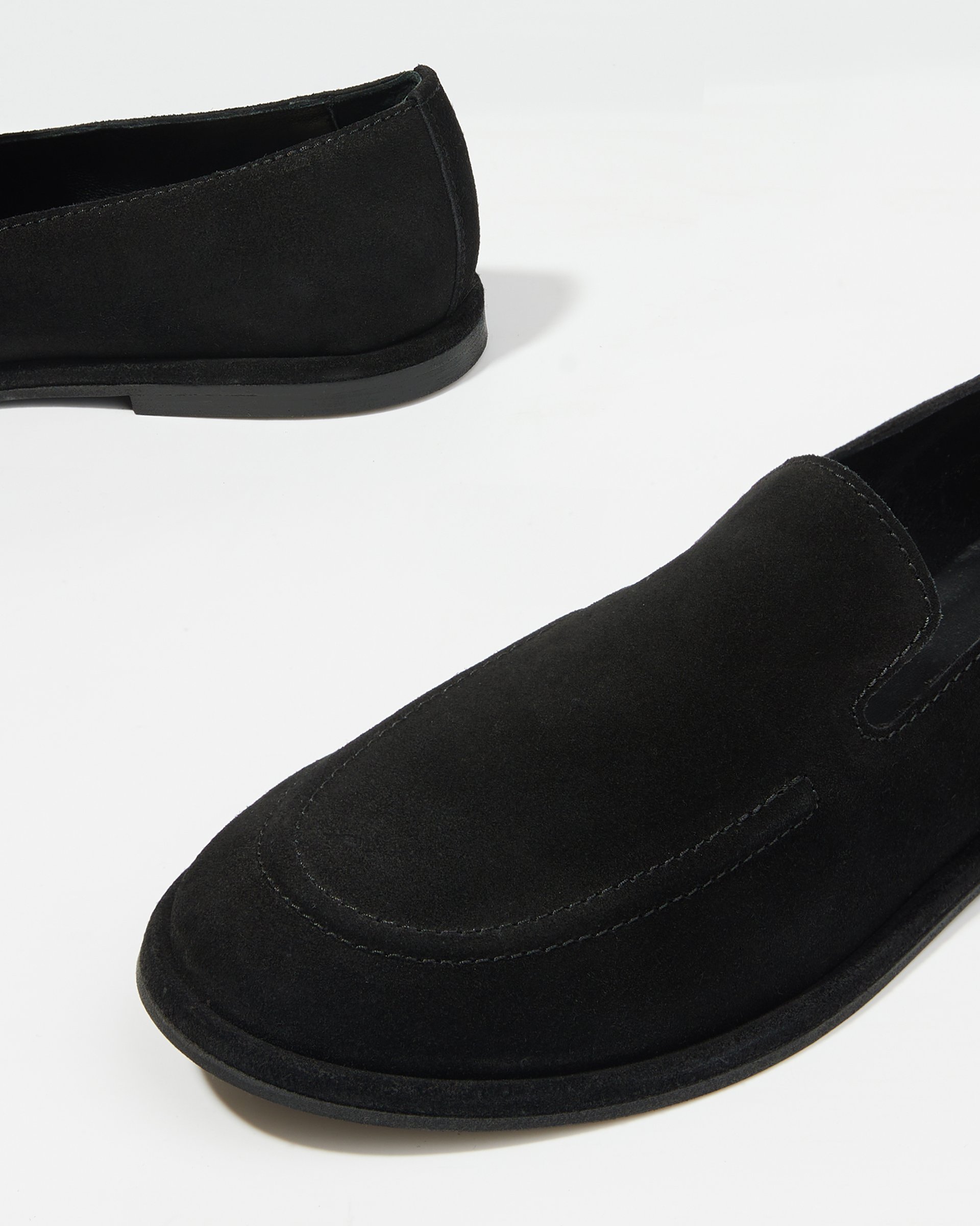 Черные замшевые лоферы - Image 4 of 4