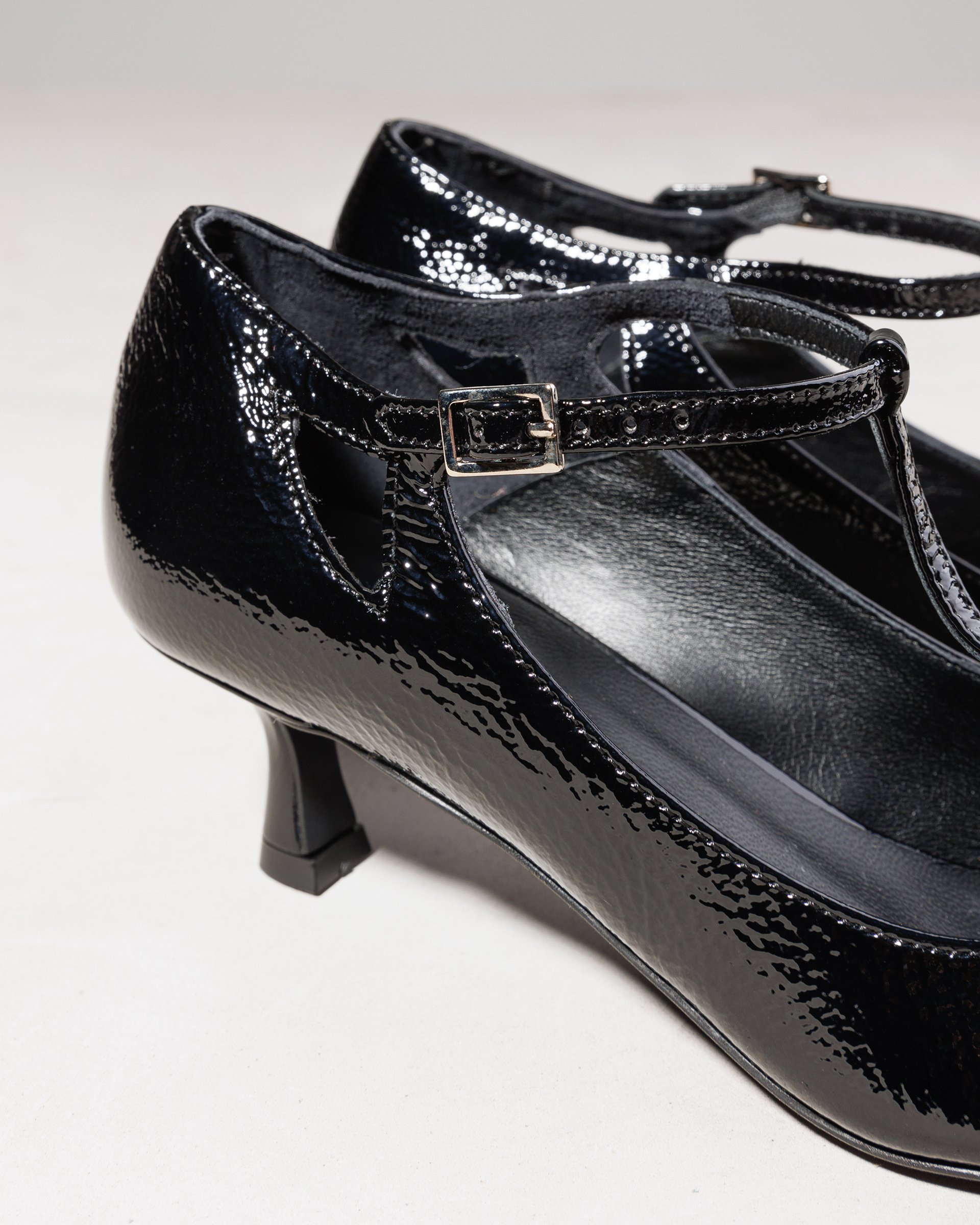 Черные туфли с ремешками - Image 4 of 6