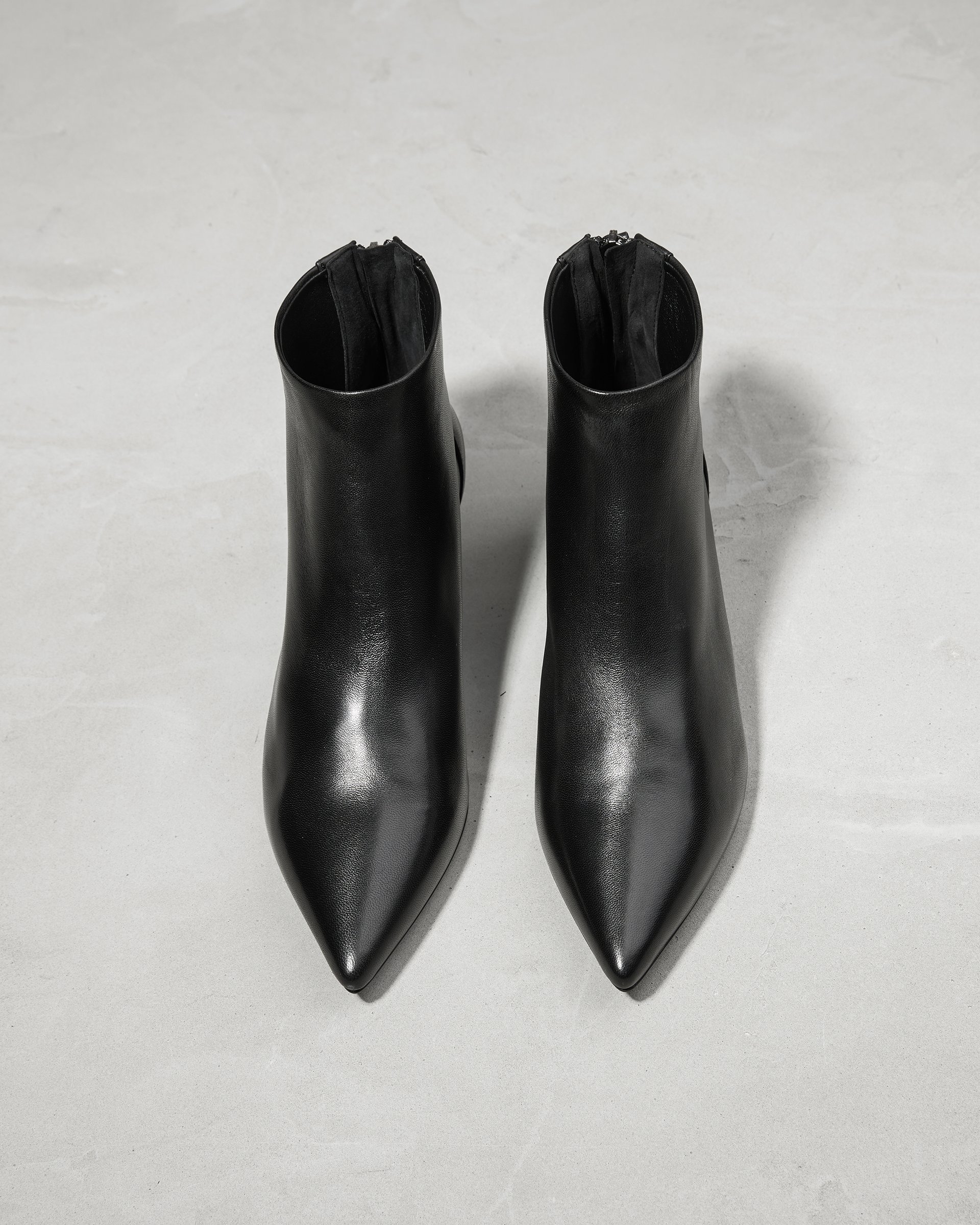 Черные ботильоны из натуральной кожи - Image 2 of 6