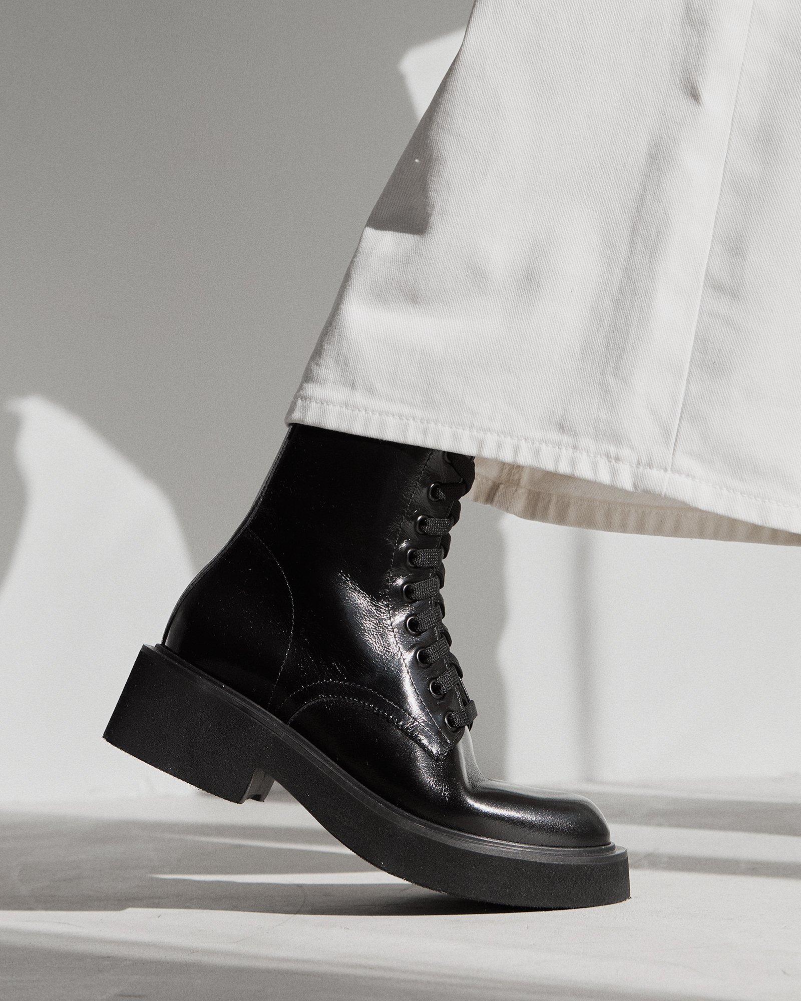 Черные кожаные ботинки - Image 5 of 5