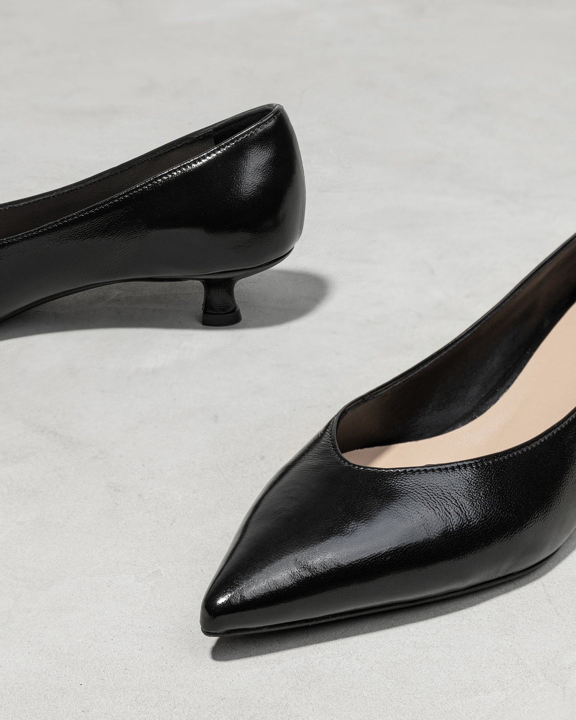 Черные туфли из лакированной кожи - Image 4 of 5