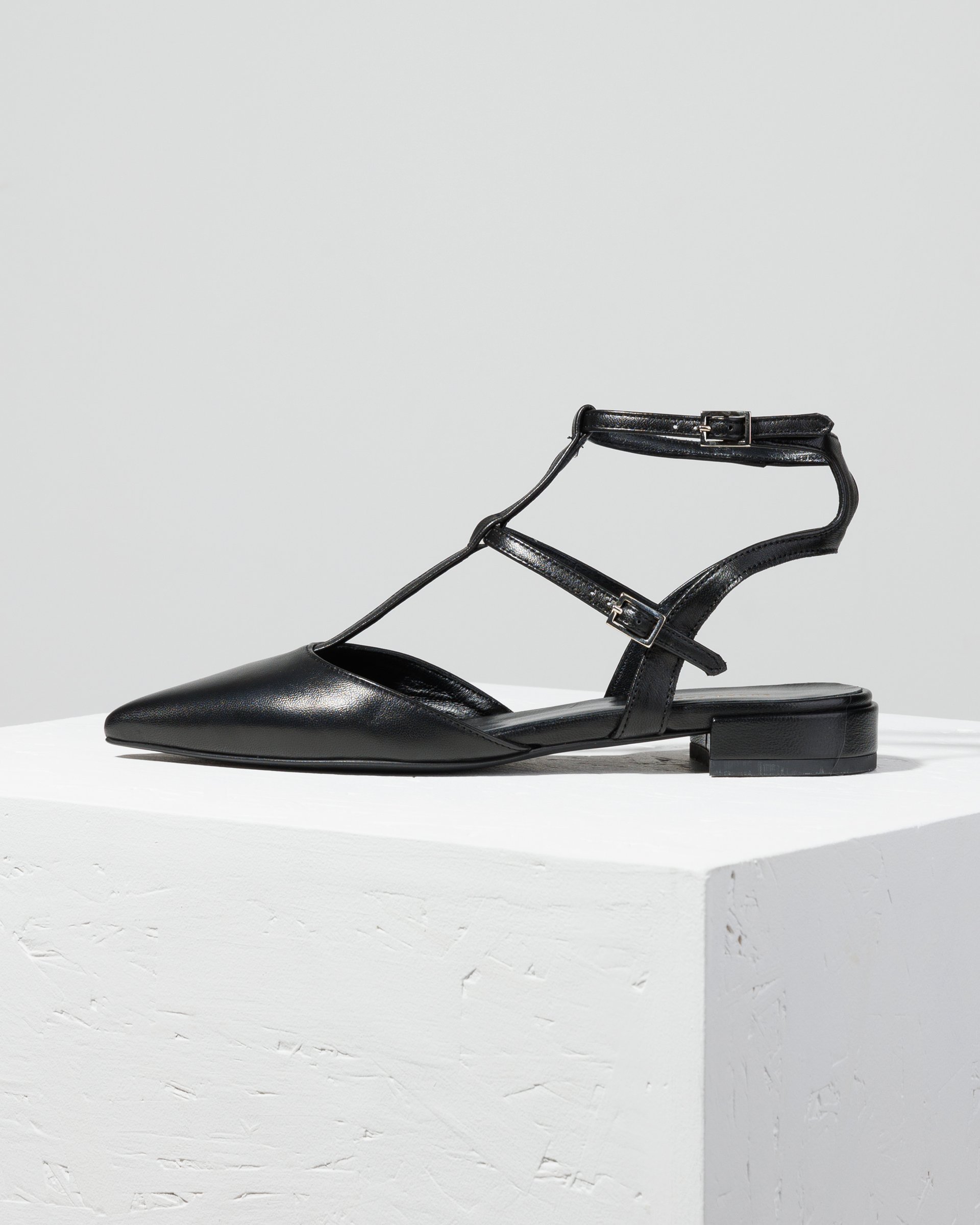 Черные туфли из натуральной кожи - Main image