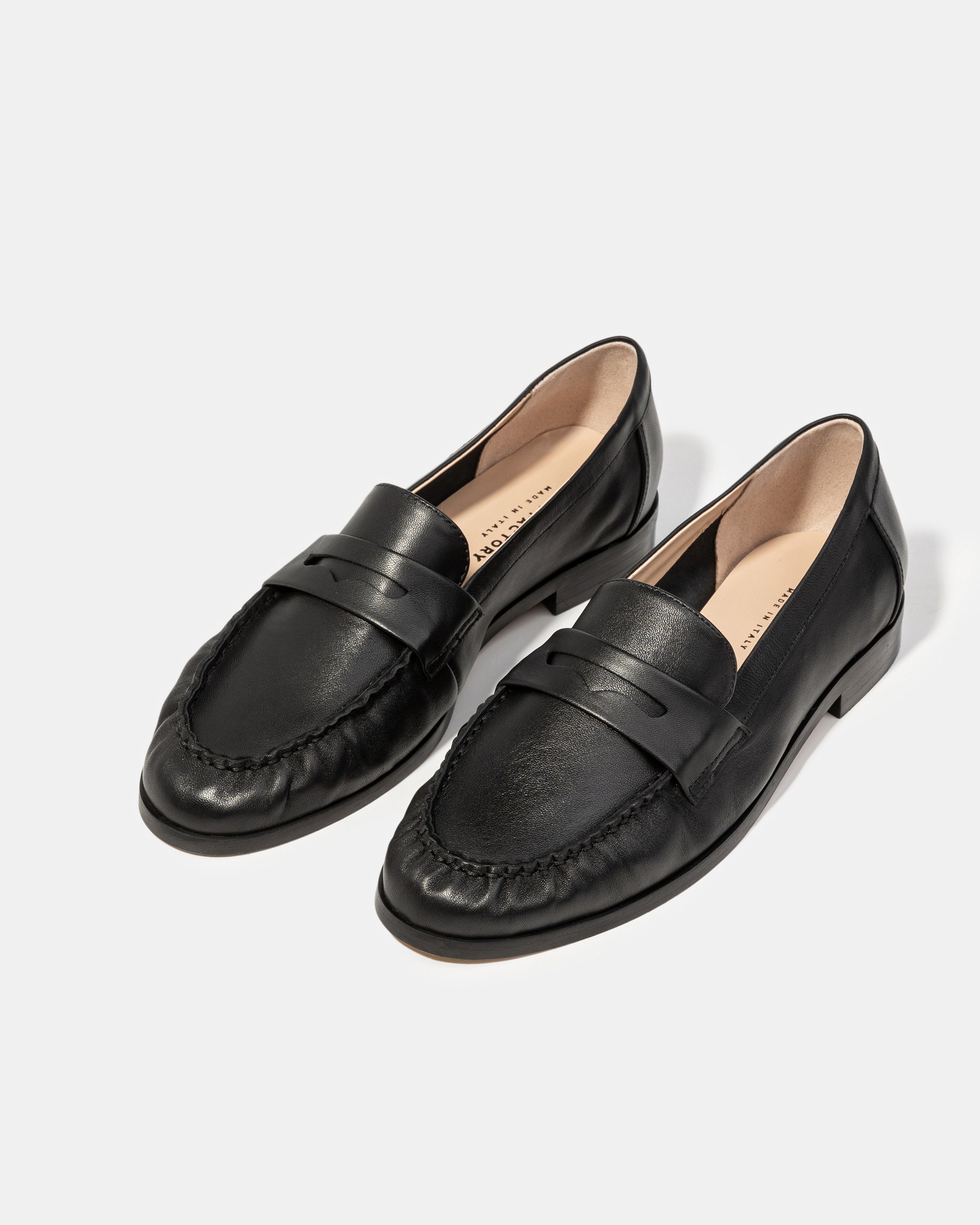 Черные кожаные лоферы - Image 2 of 5