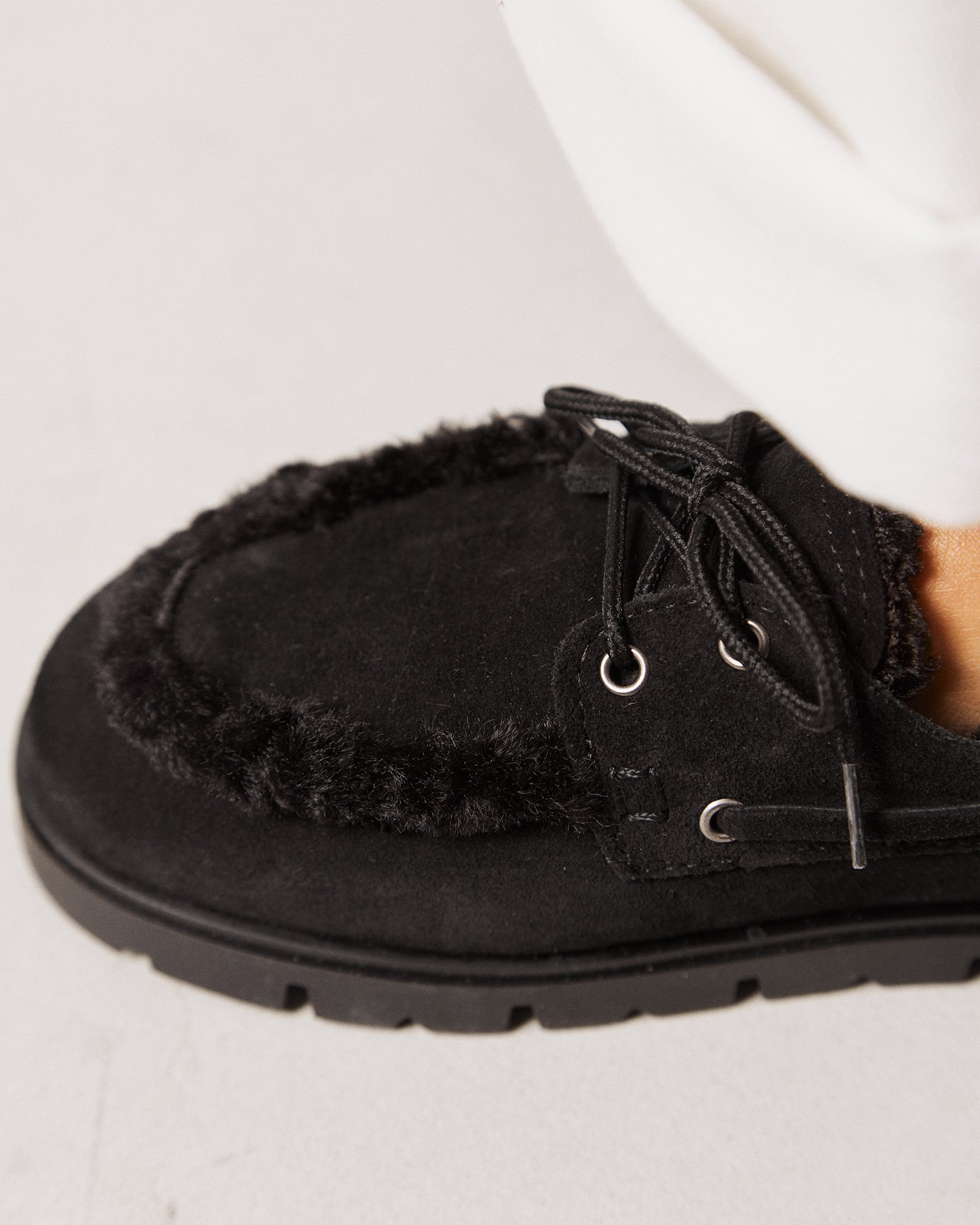 Черные замшевые мокасины - Image 5 of 5