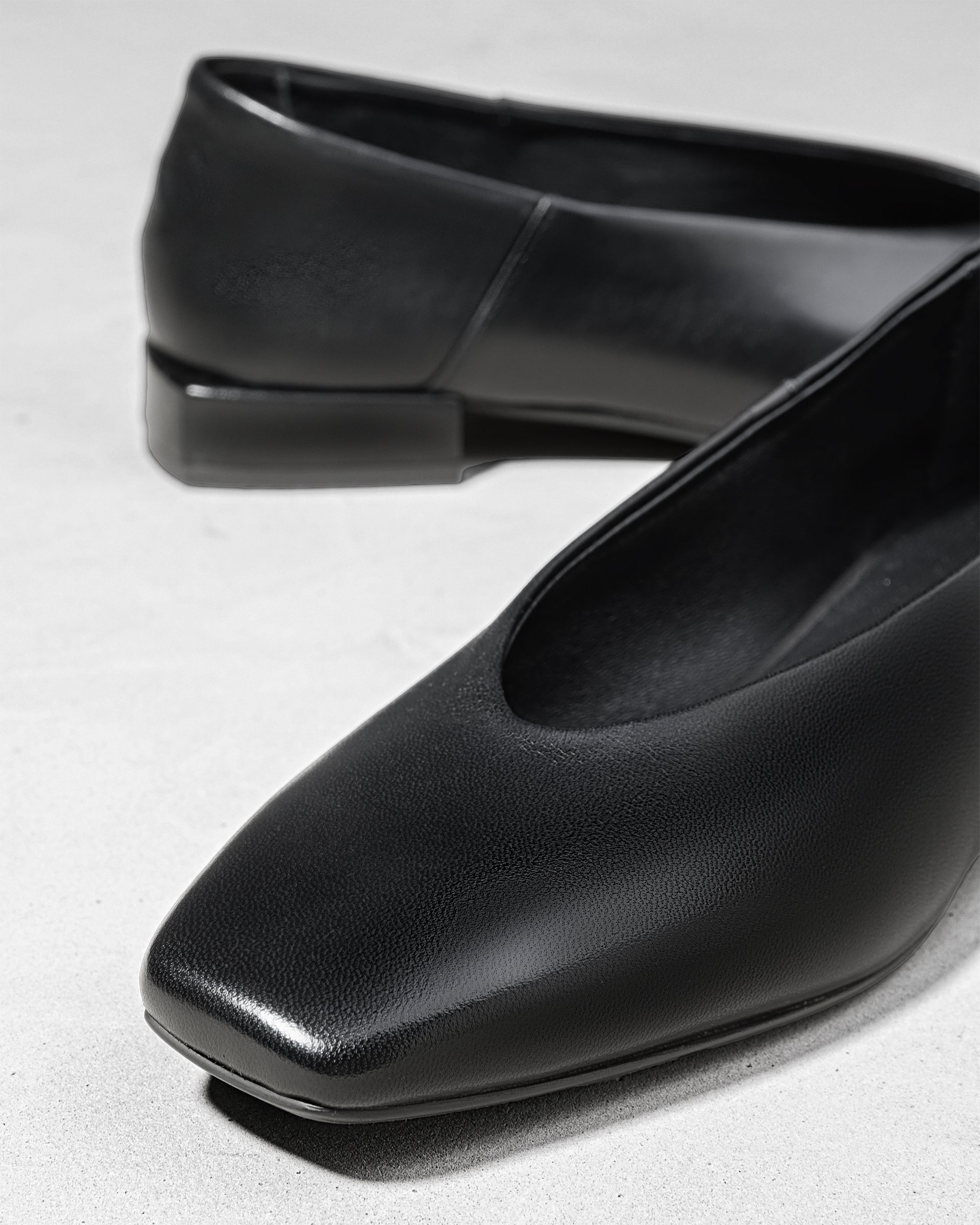 Черные кожаные туфли классического стиля - Image 4 of 6