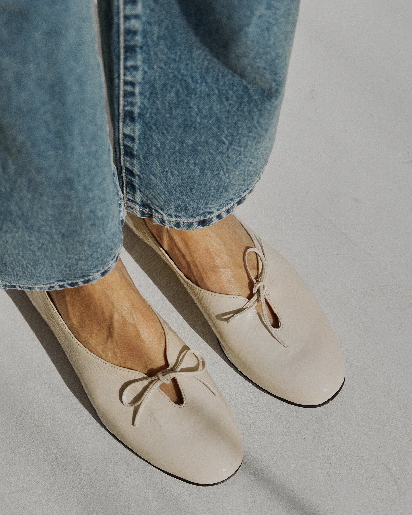 Белые туфли из натуральной кожи - Image 6 of 6