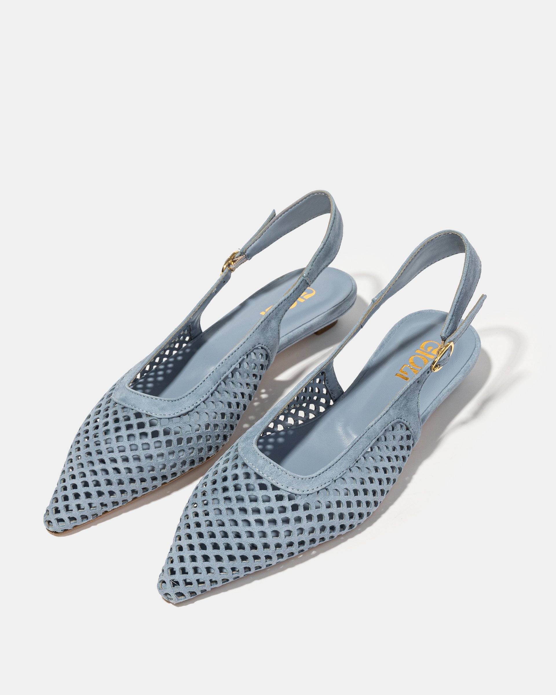 Голубые замшевые туфли - Image 2 of 5