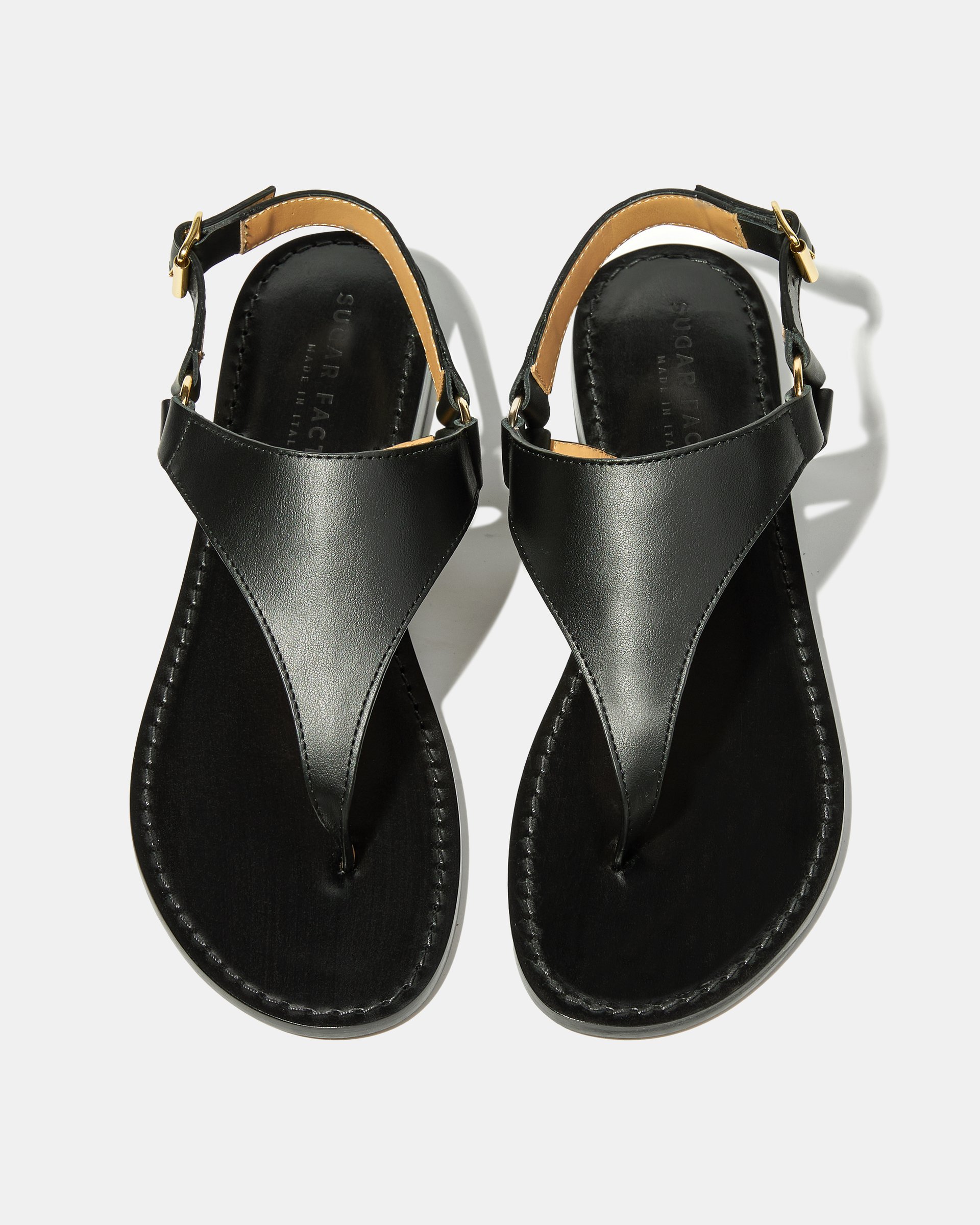 Черные кожаные сандалии - Image 3 of 4