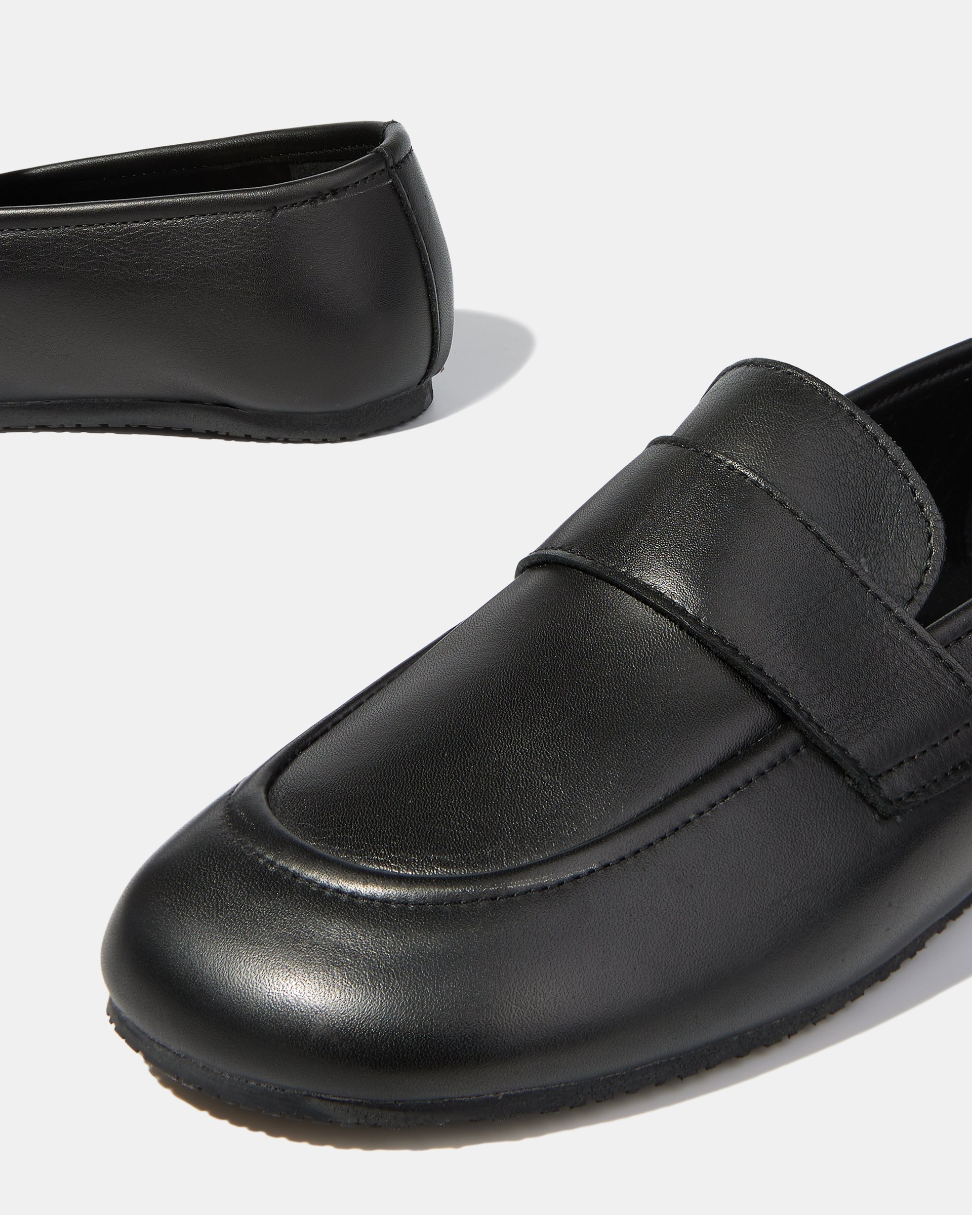 Черные кожаные мокасины - Image 4 of 4