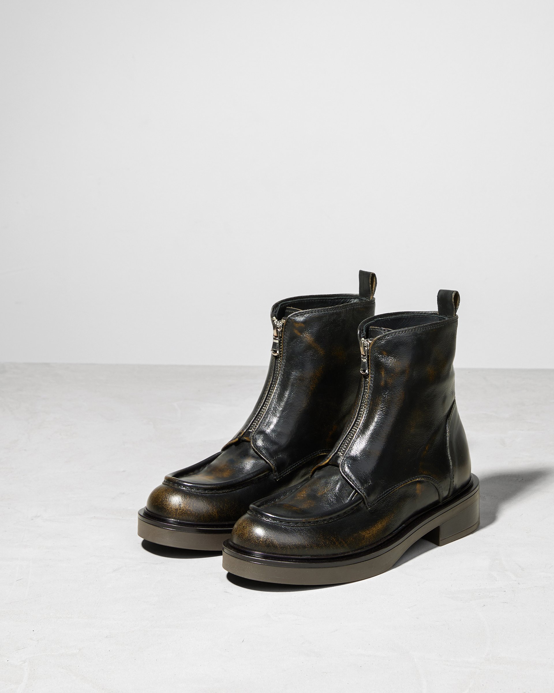 Черные ботинки из натуральной кожи - Image 4 of 6