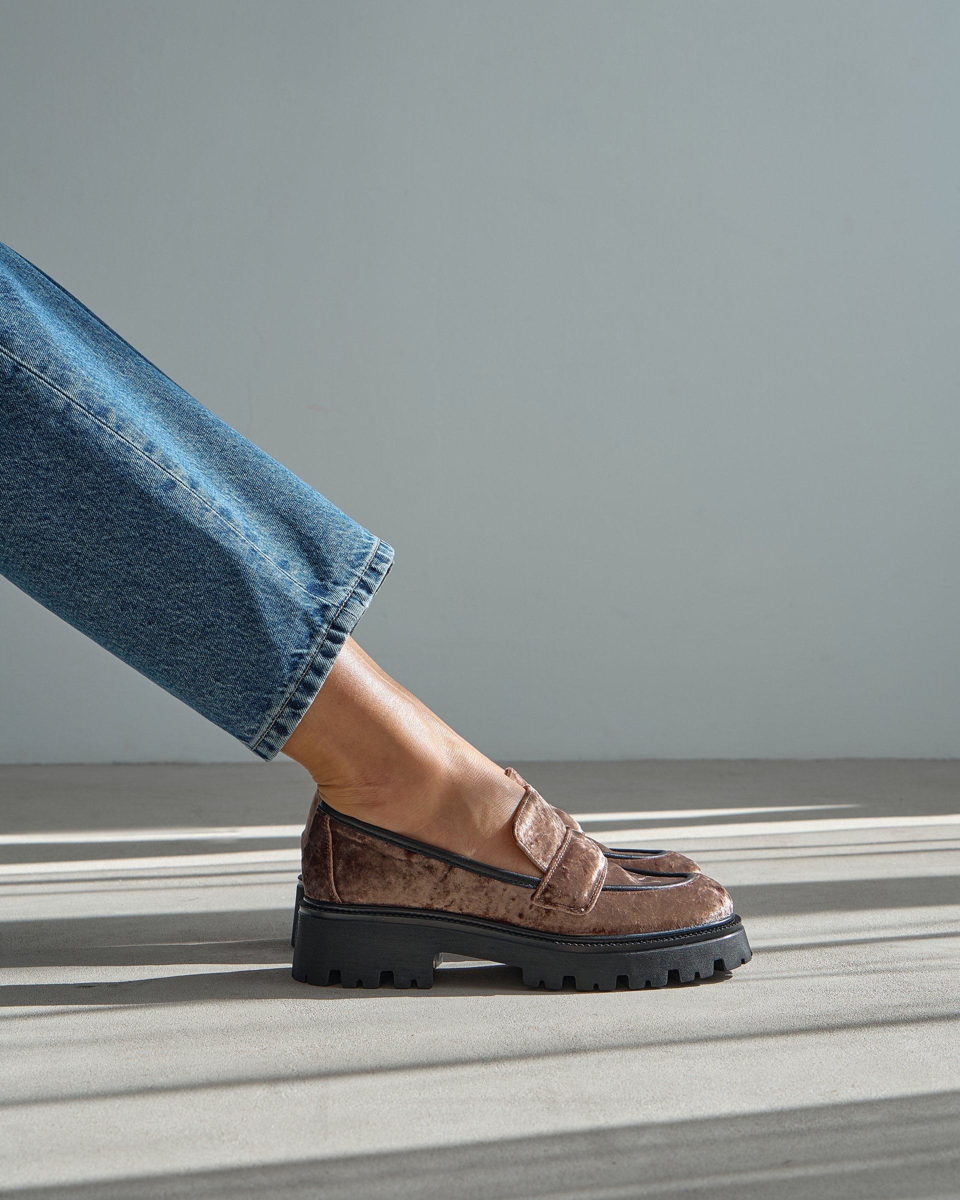 Лоферы из велюра - Image 7 of 8