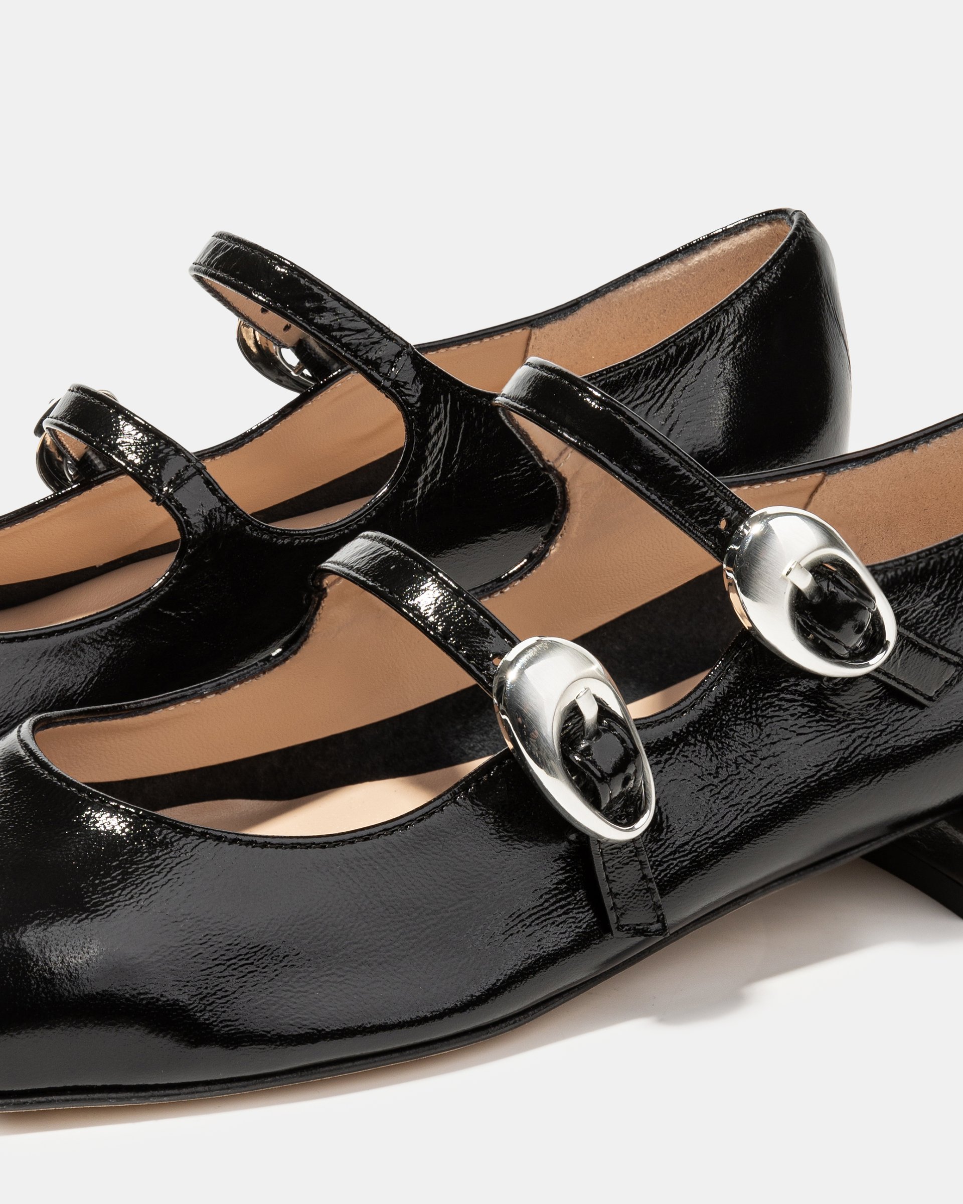 Черные кожаные туфли с пряжками - Image 4 of 4