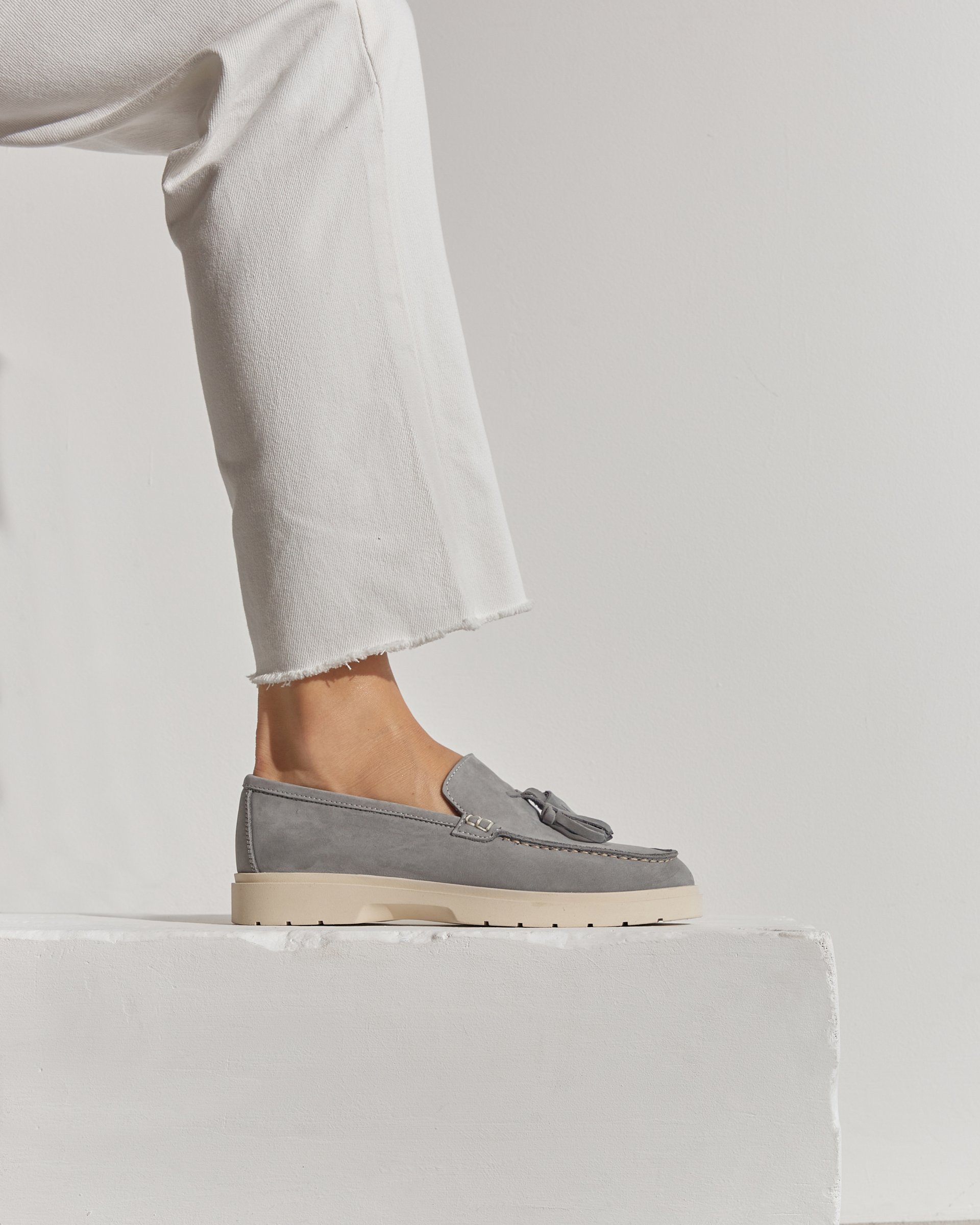 Серые лоферы из нубука - Image 5 of 6