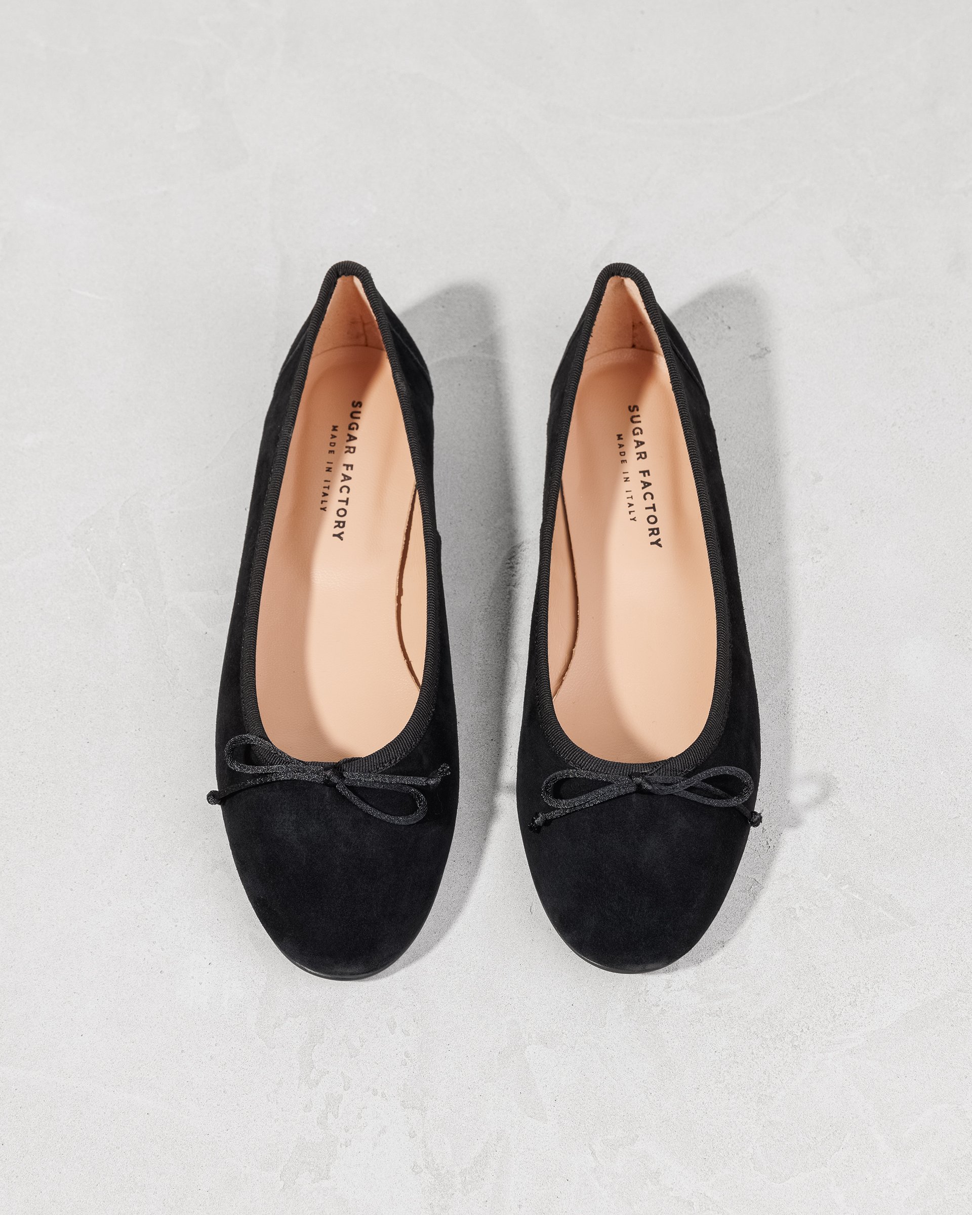 Черные замшевые балетки - Image 3 of 6