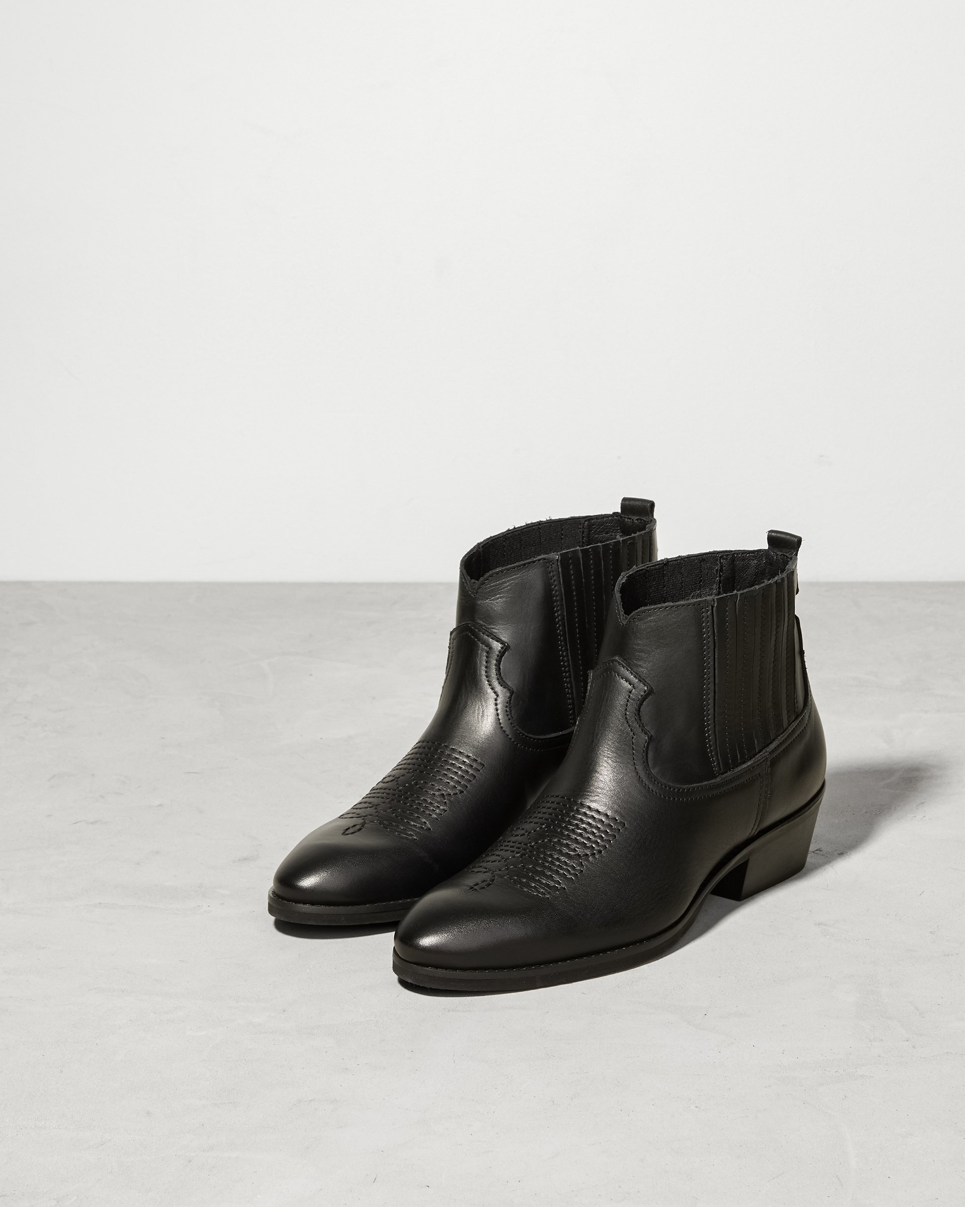 Черные кожаные ботинки - Image 3 of 4