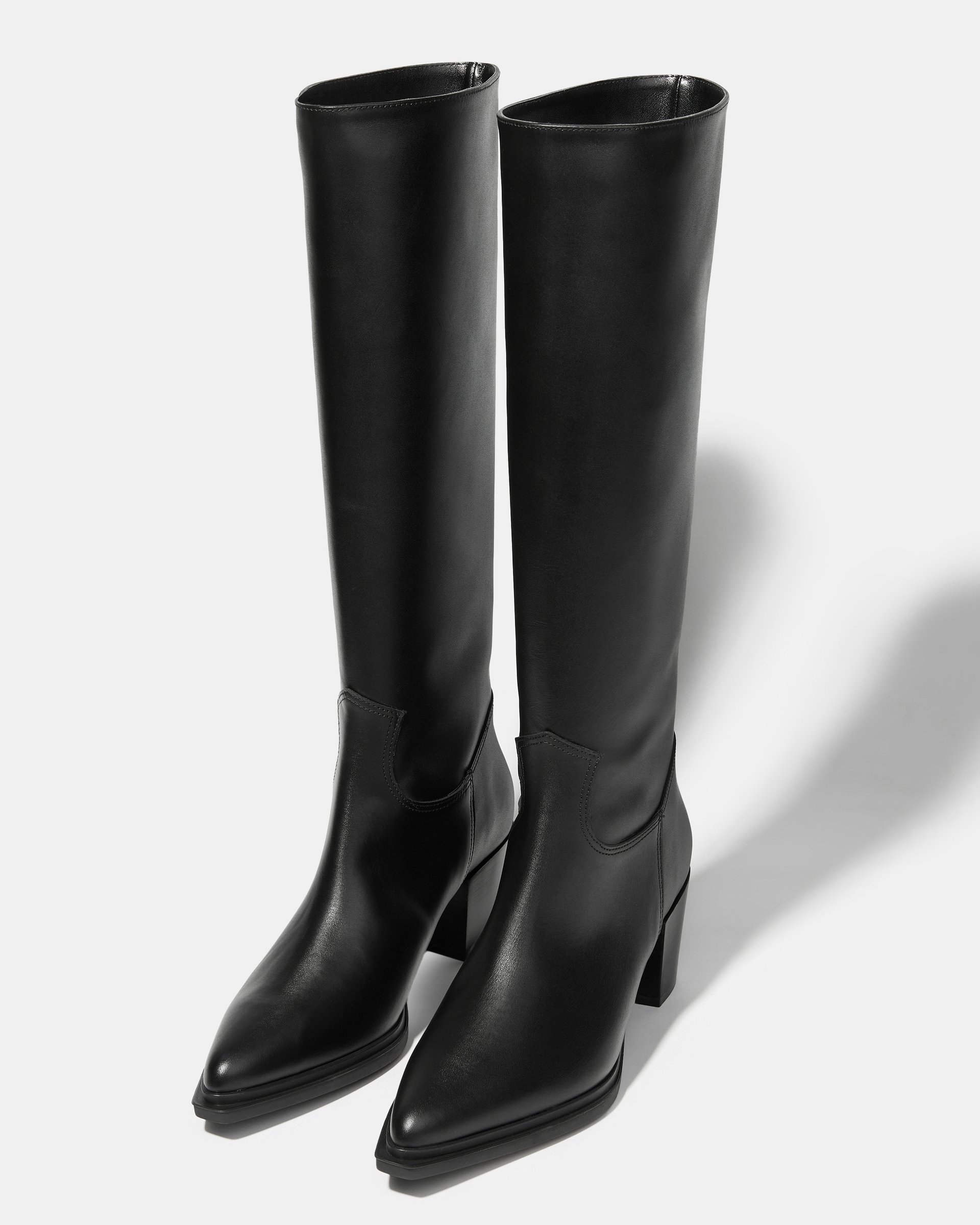 Черные сапоги из натуральной кожи - Image 2 of 5