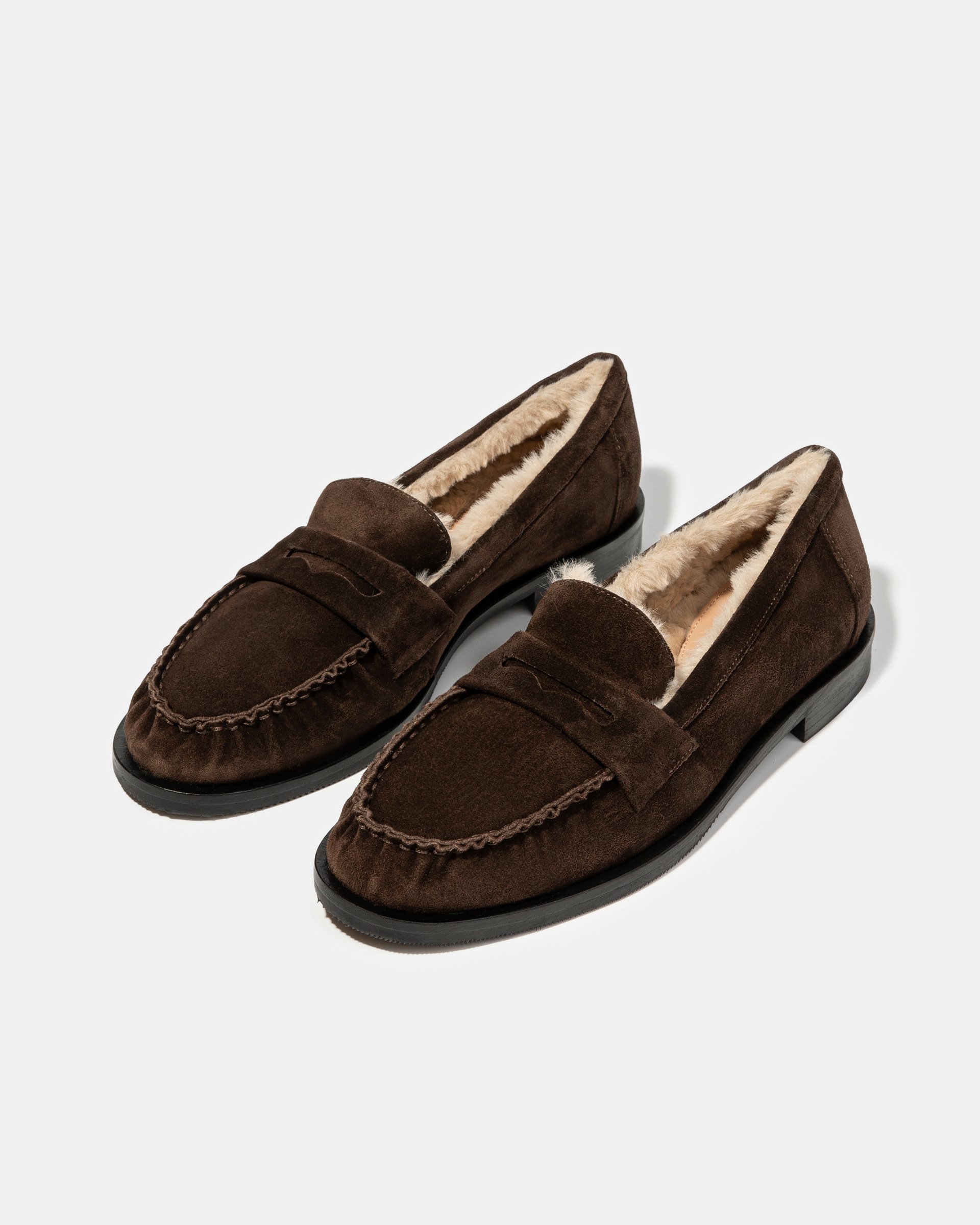 Темно-коричневые из натуральной замши - Image 2 of 5