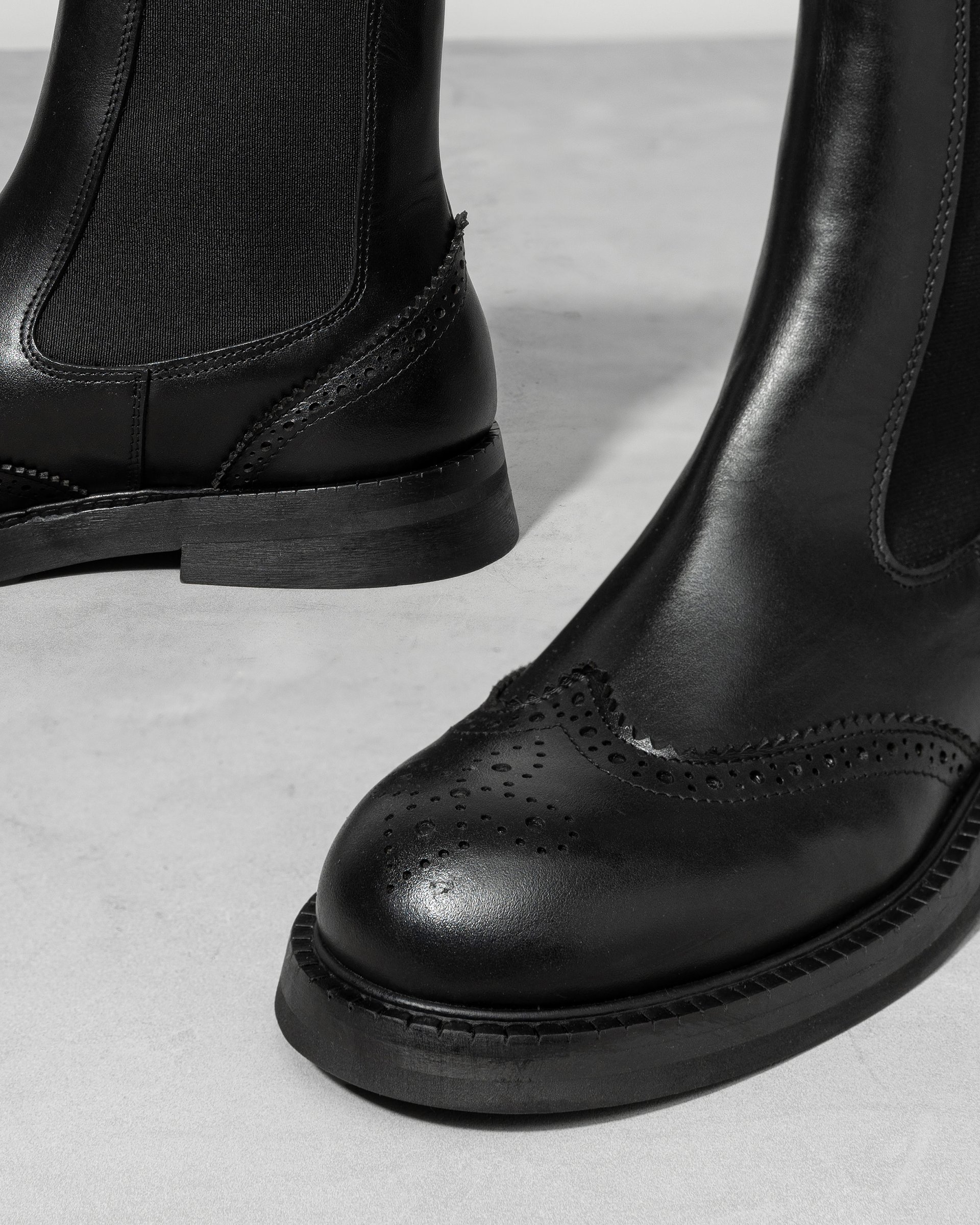 Черные кожаные челси - Image 4 of 4