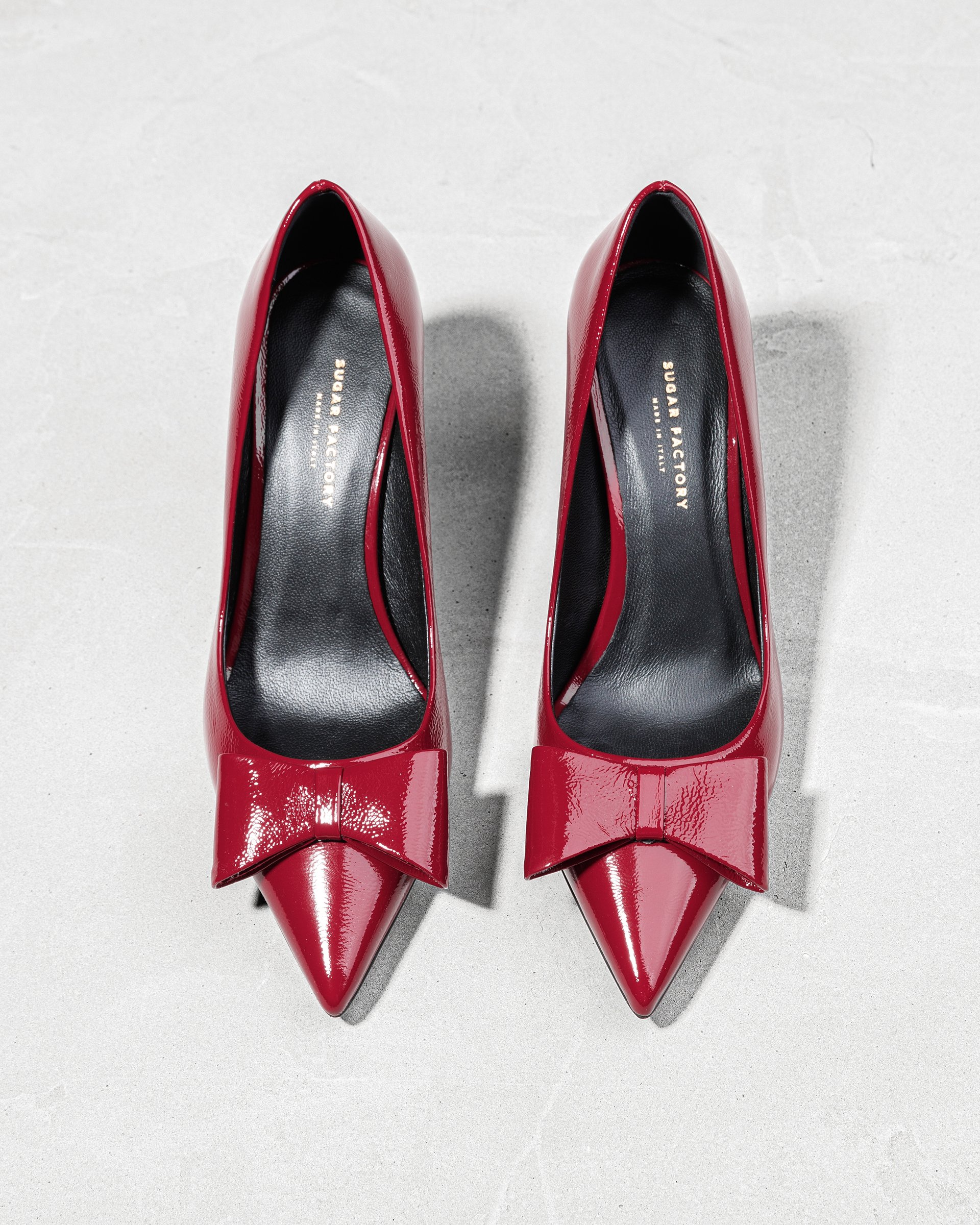 Бордовые туфли из лакированной кожи - Image 3 of 6
