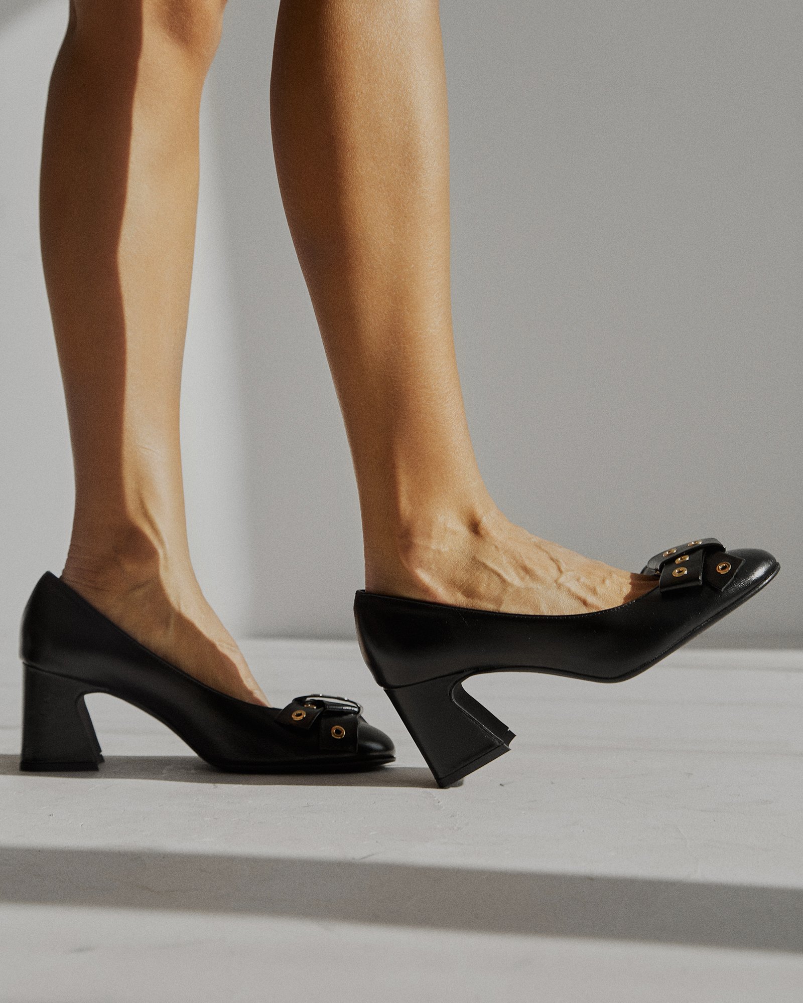 Черные туфли из натуральной кожи - Image 5 of 5