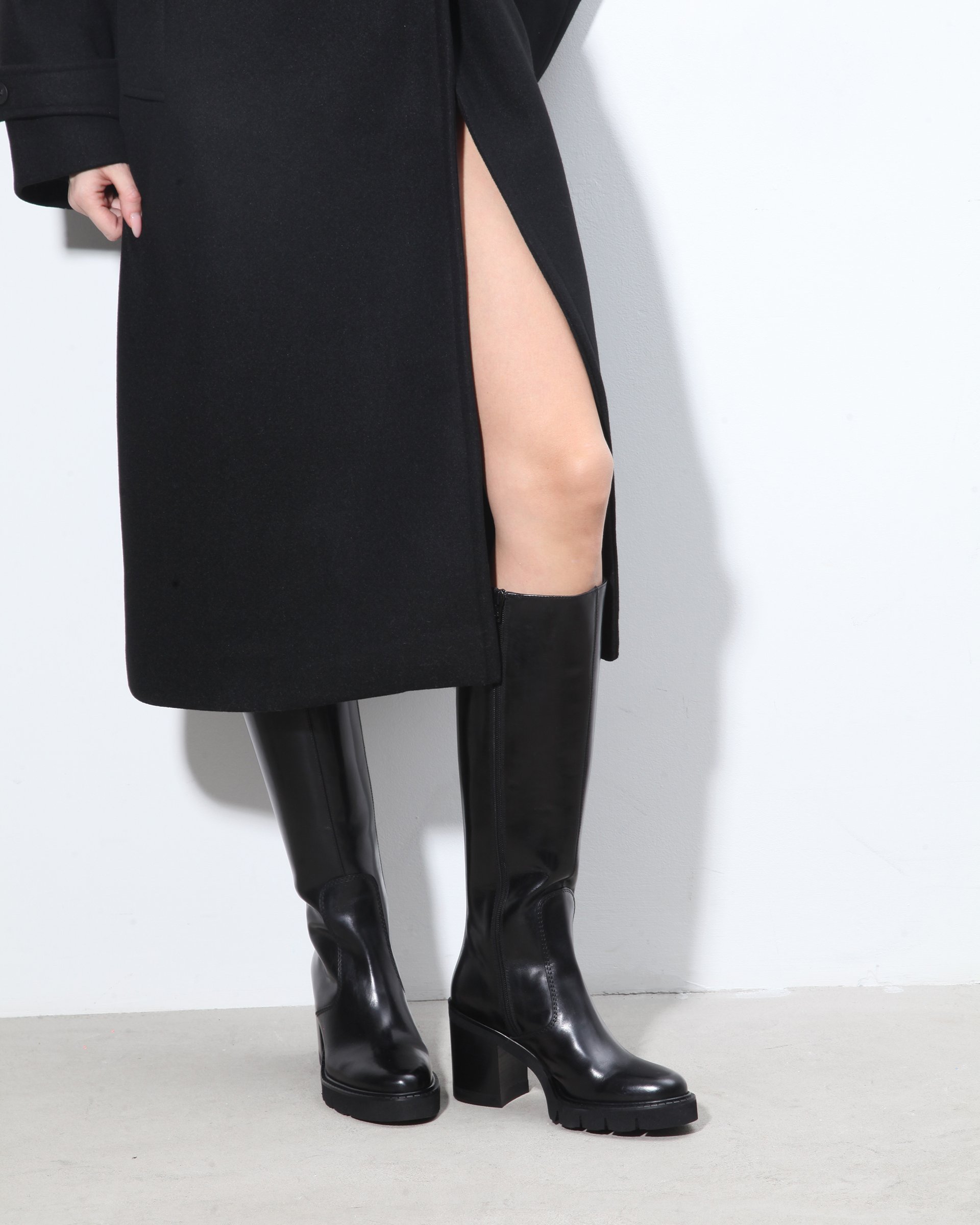 Черные кожаные сапоги - Image 5 of 7