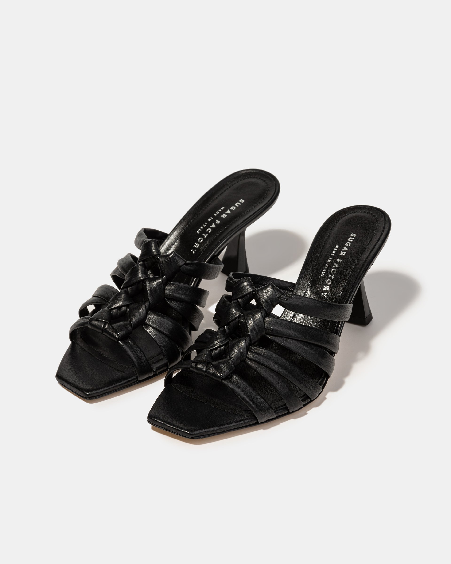 Черные кожаные мюли - Image 2 of 5