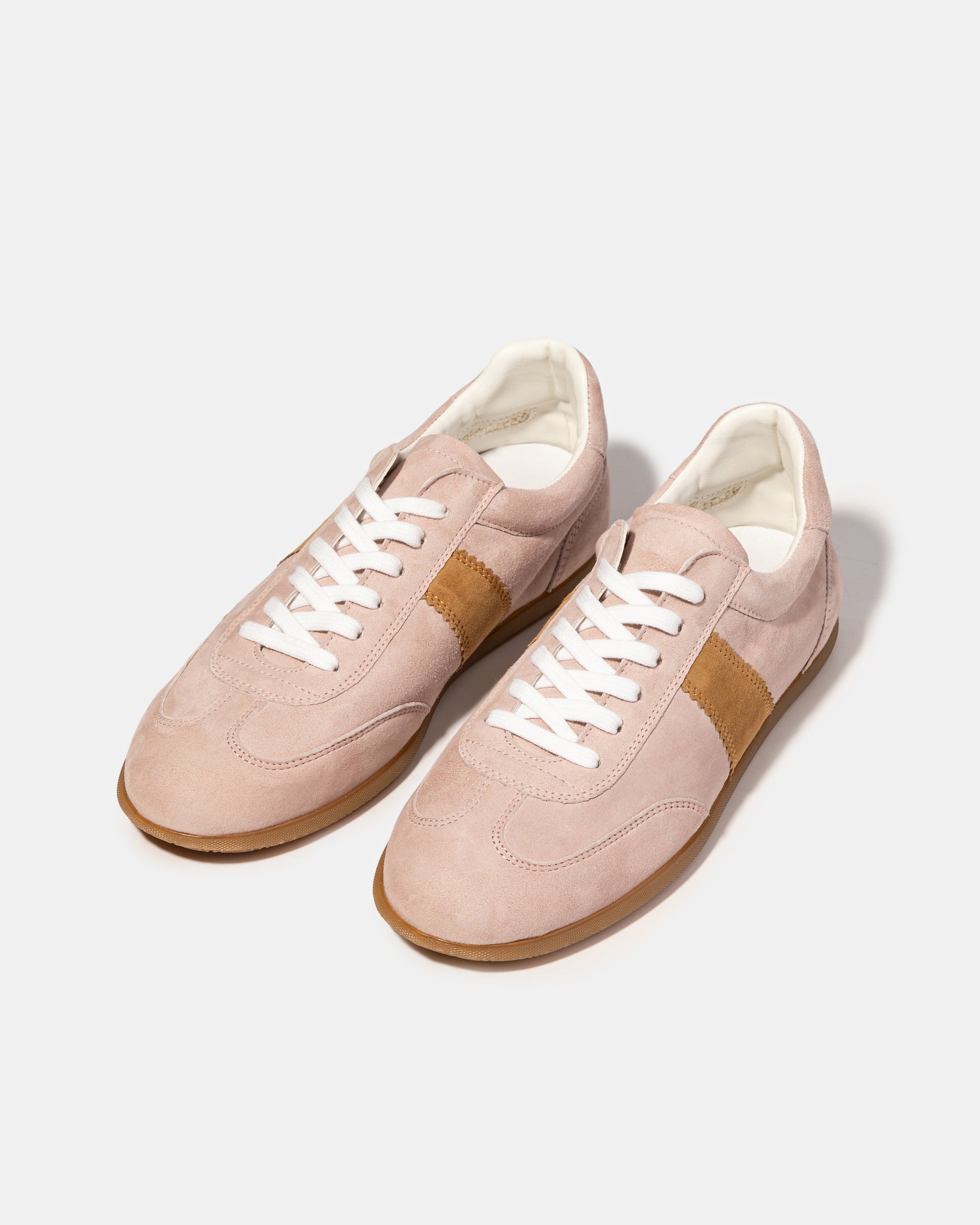 Розовые замшевые кеды - Image 2 of 4