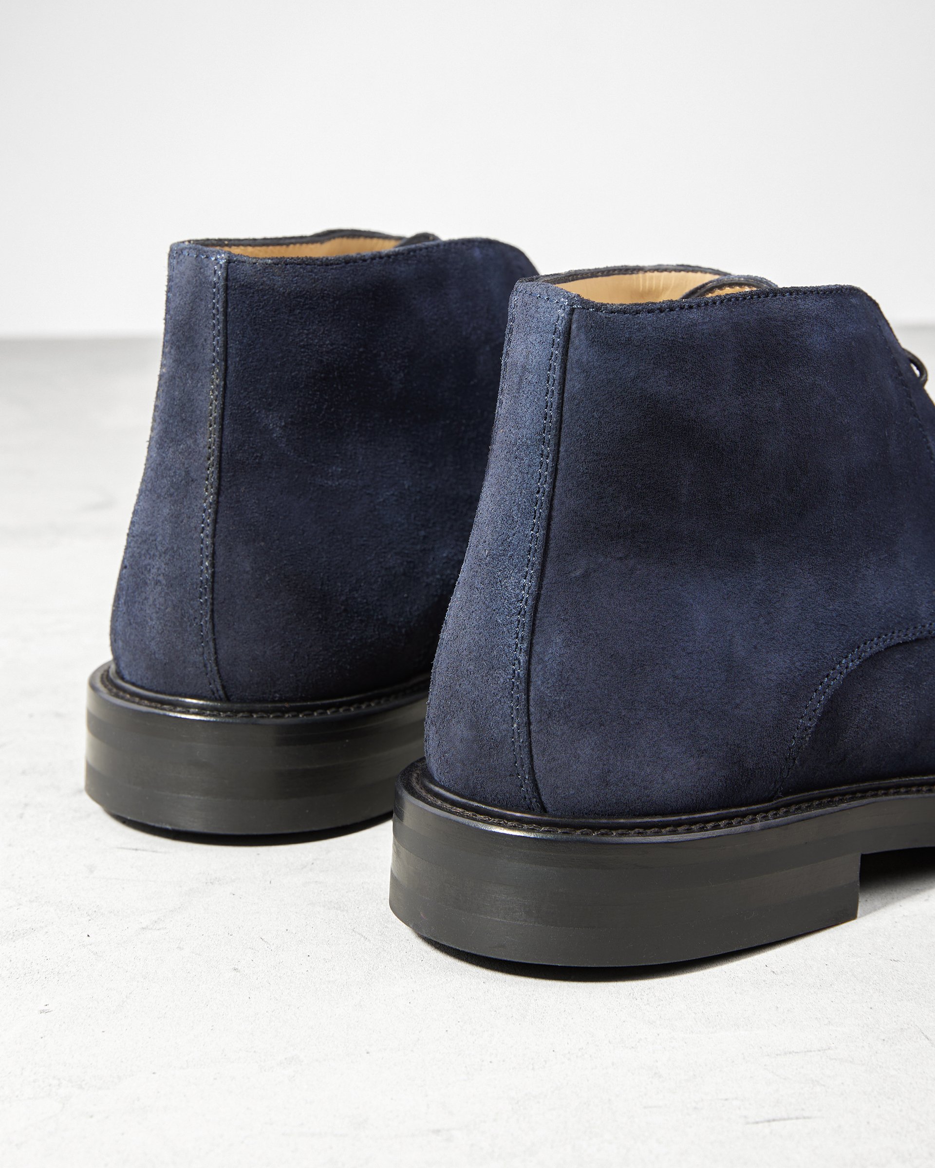 Синие замшевые ботинки - Image 4 of 5