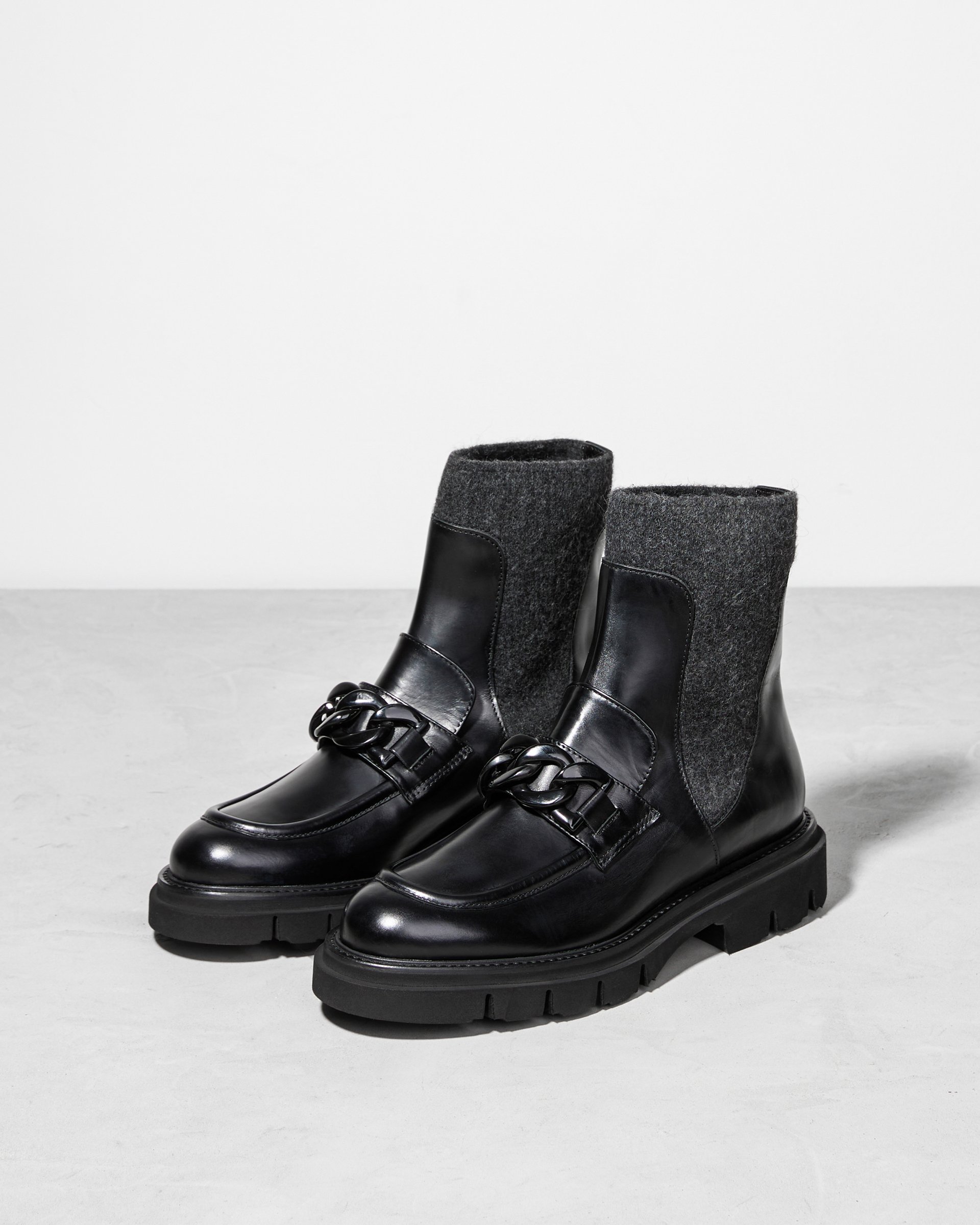 Черные кожаные ботинки - Image 2 of 4