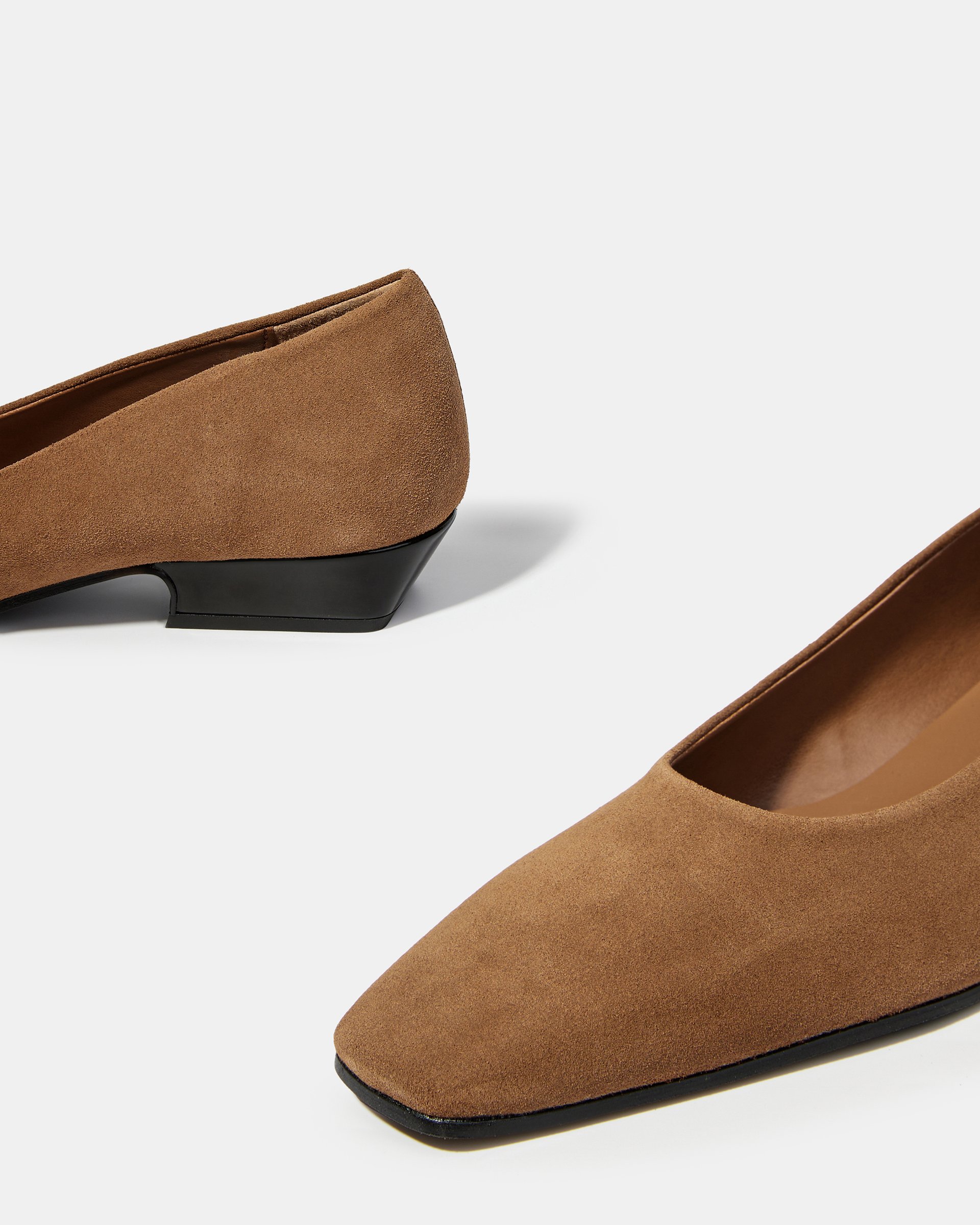 Светло-коричневые замшевые туфли - Image 4 of 6