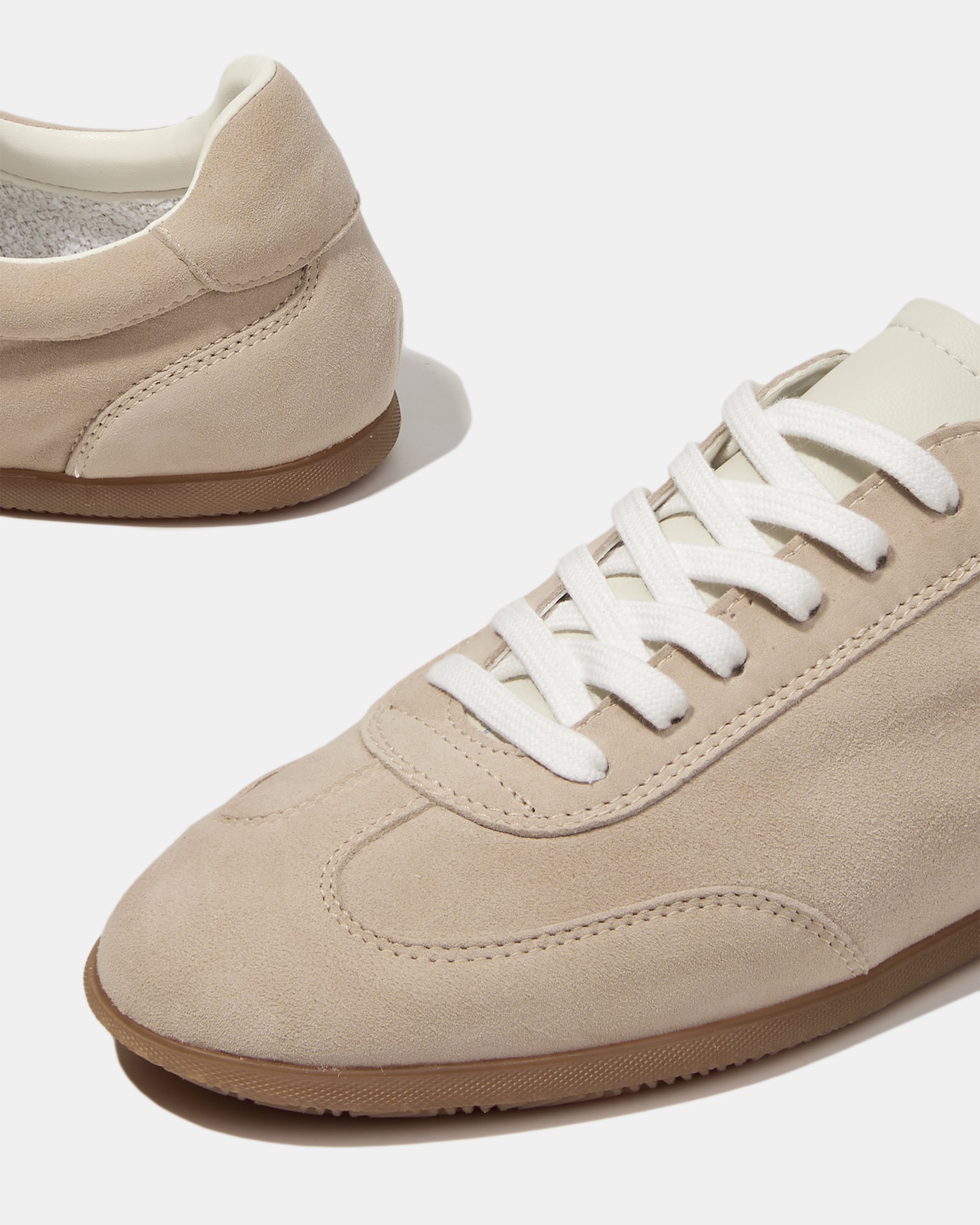 Бежевые замшевые кеды - Image 4 of 4