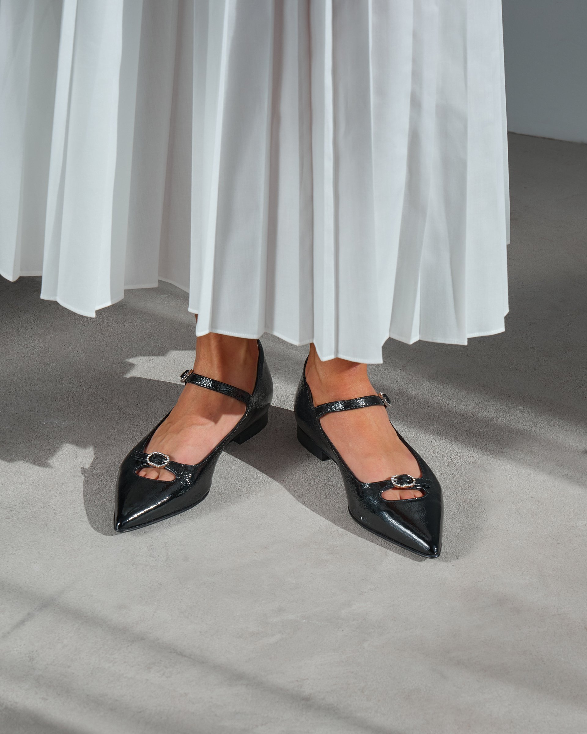 Черные туфли из натуральной кожи - Image 5 of 6