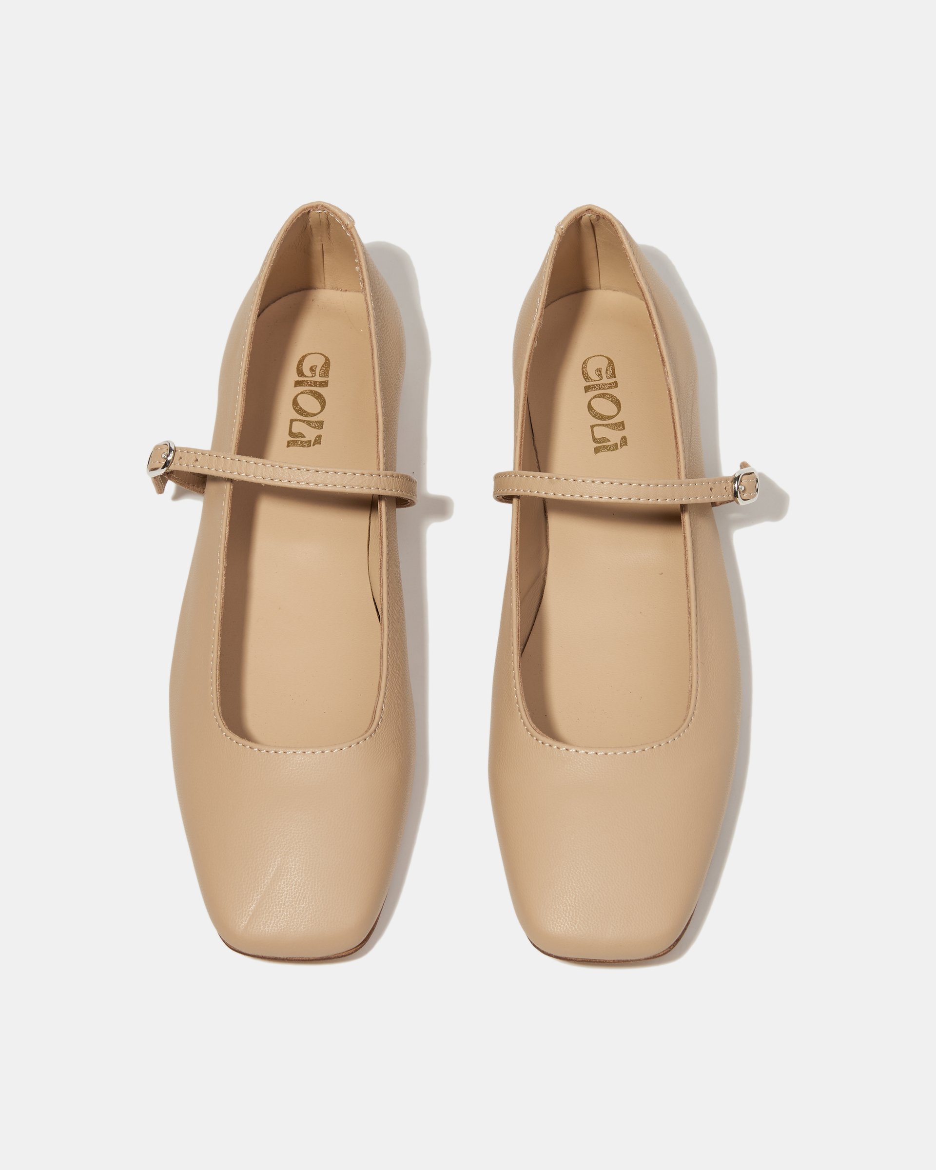 Бежевые балетки из натуральной кожи - Image 3 of 4