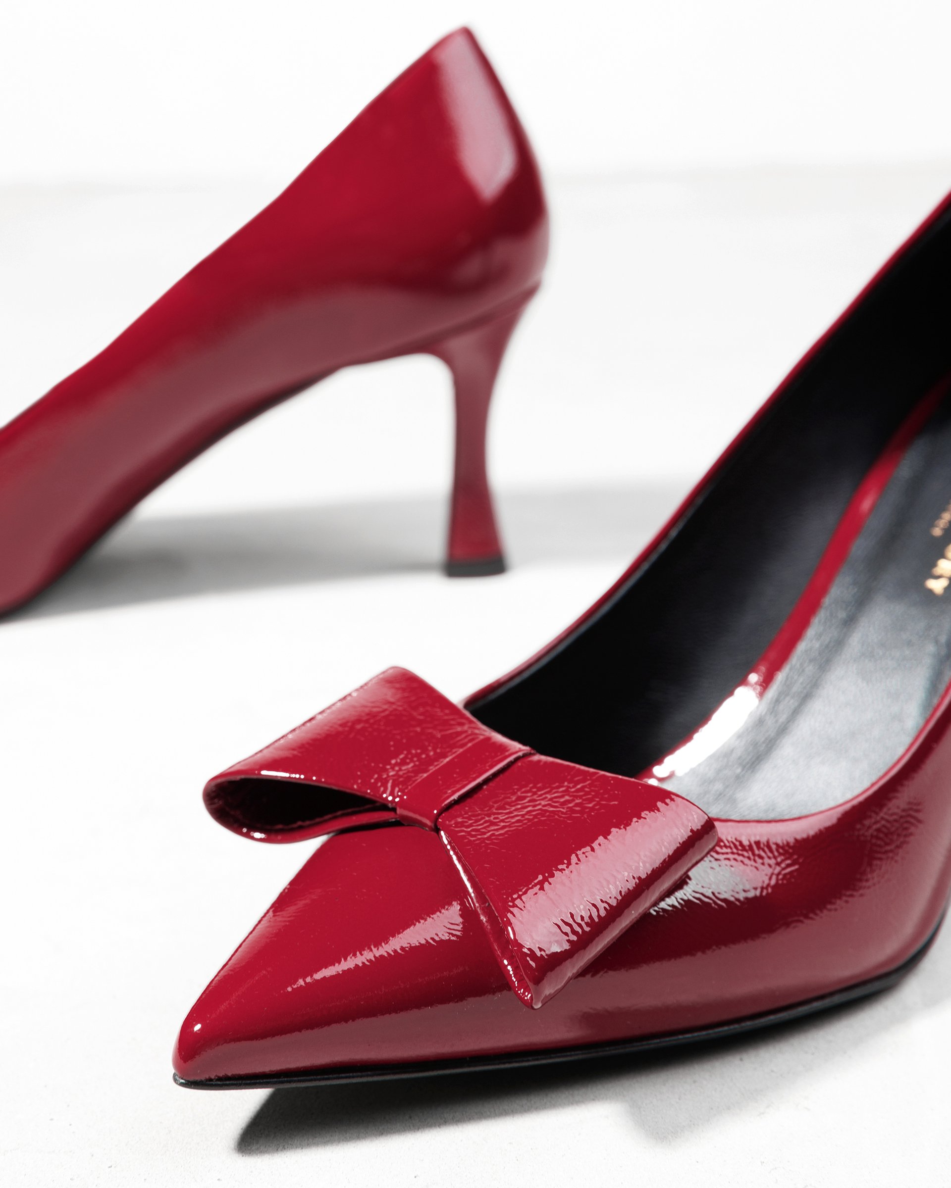 Бордовые туфли из лакированной кожи - Image 4 of 6